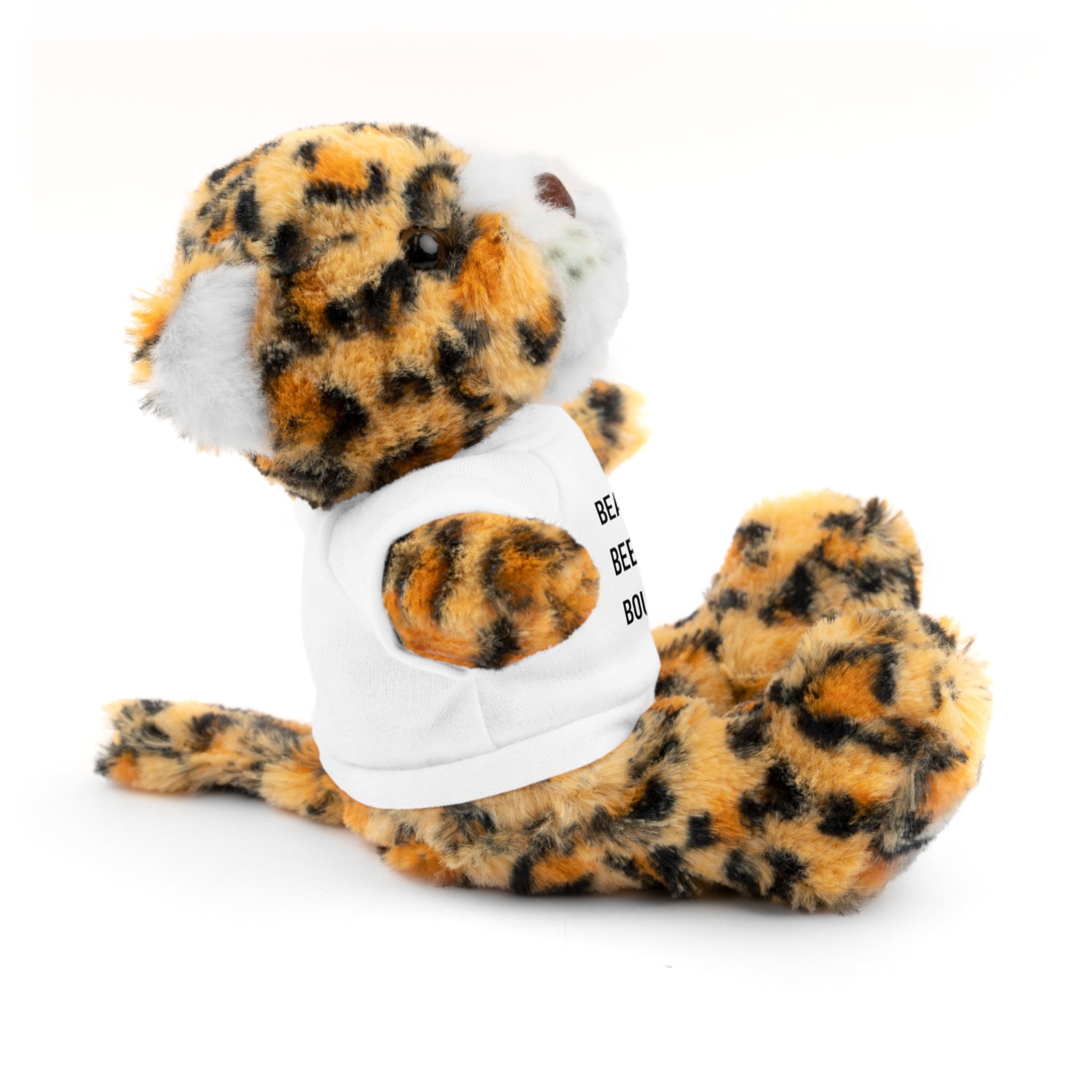 Bears. Beets. Bounce Rates. | Plush Stuffed Toy with Graphic Tee