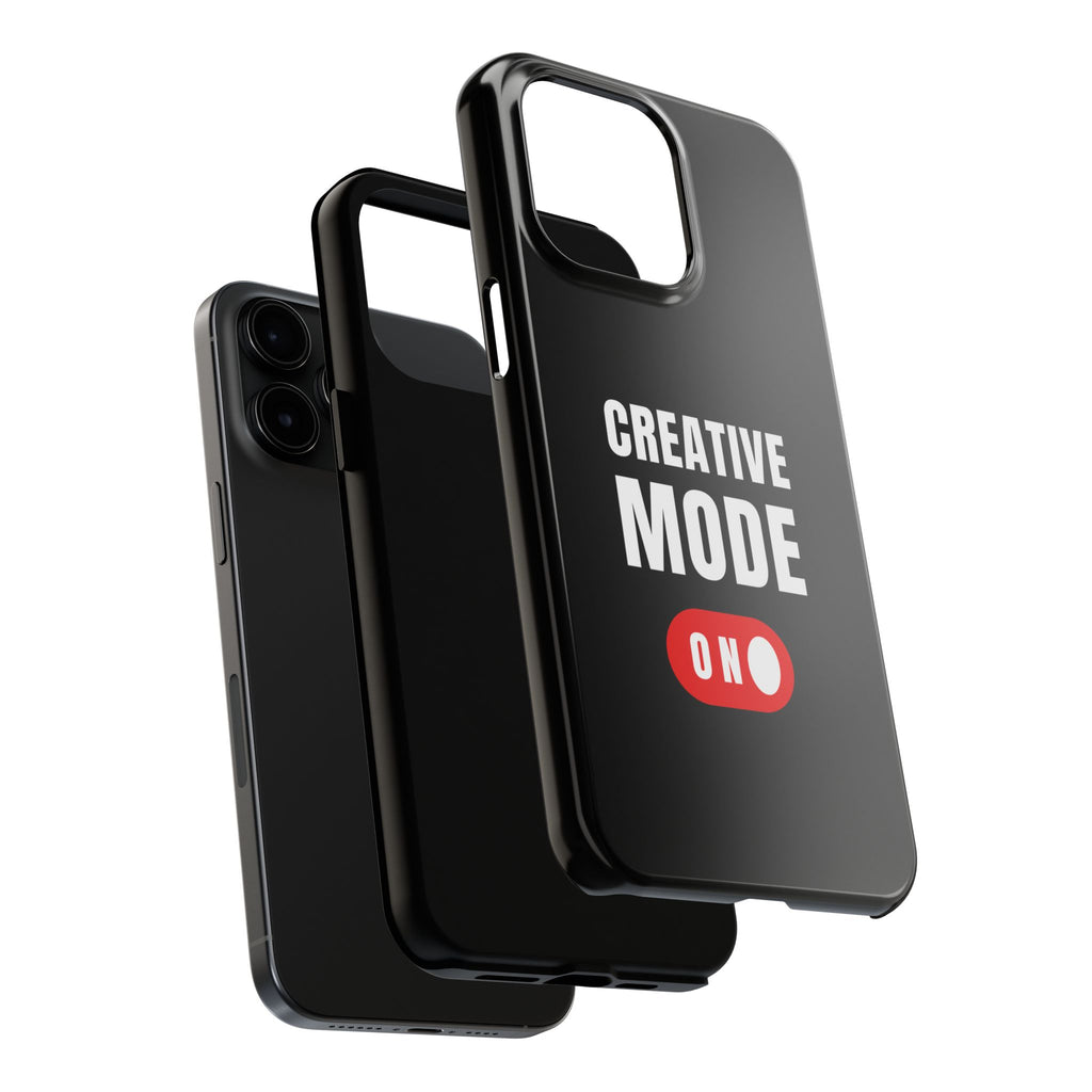 Tough Phone Case — "Creative Mode On" Protective Phone Cover
