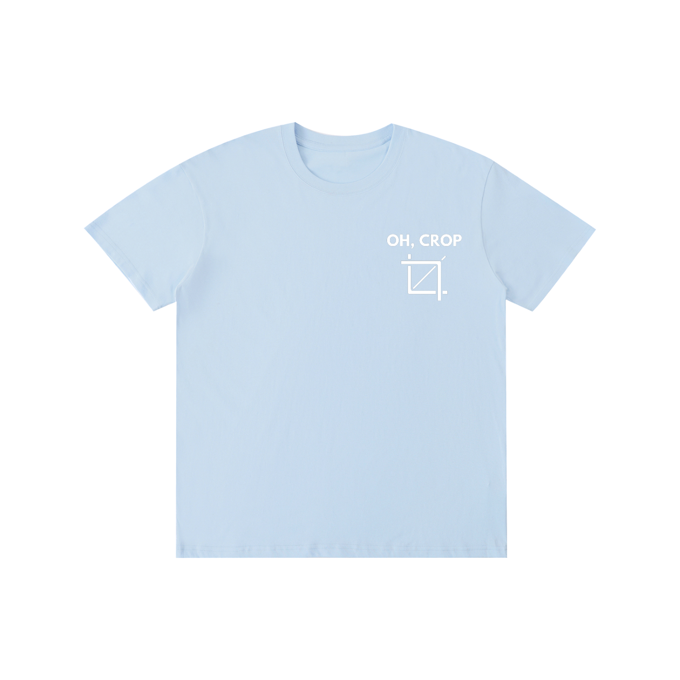 Oh, Crop | Pure Cotton Unisex T-Shirt