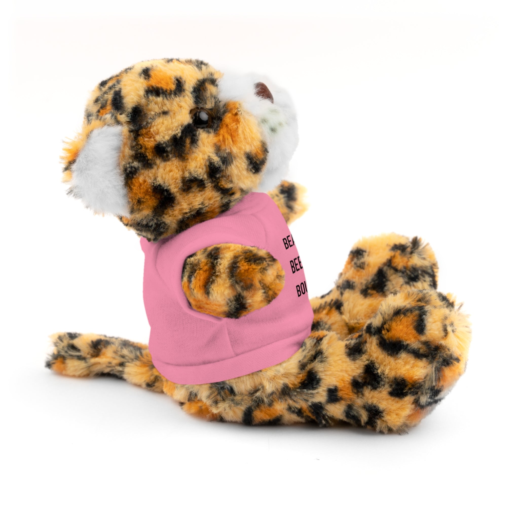 Bears. Beets. Bounce Rates. | Plush Stuffed Toy with Graphic Tee