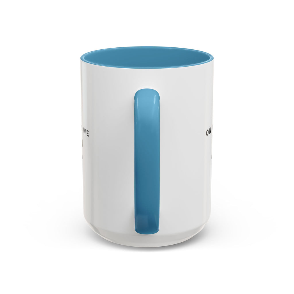 On Wednesdays, We Post | Accent Coffee Mug (11, 15oz)