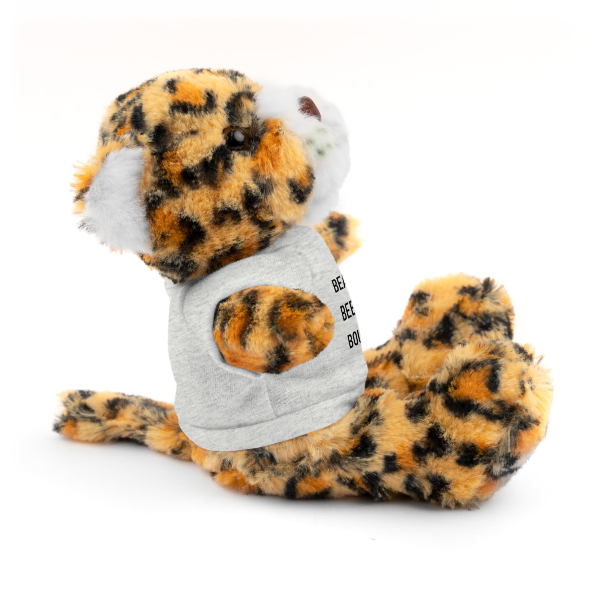 Bears. Beets. Bounce Rates. | Plush Stuffed Toy with Graphic Tee
