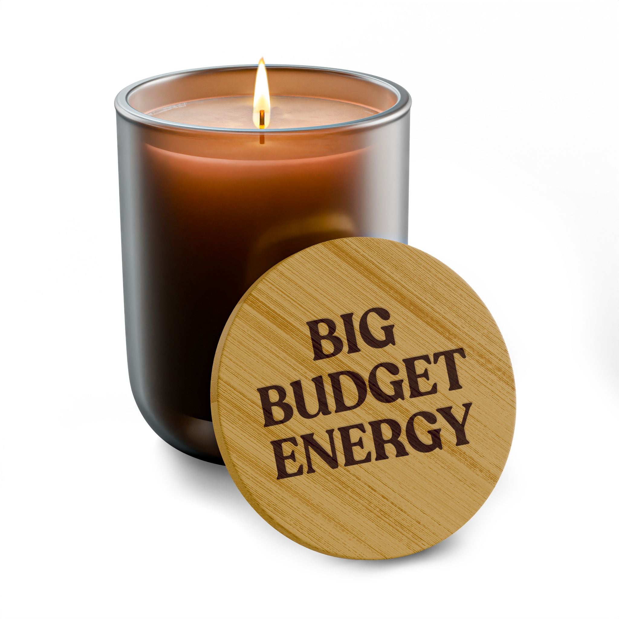 Big Budget Energy | Engraved 14oz Scented Soy Candle