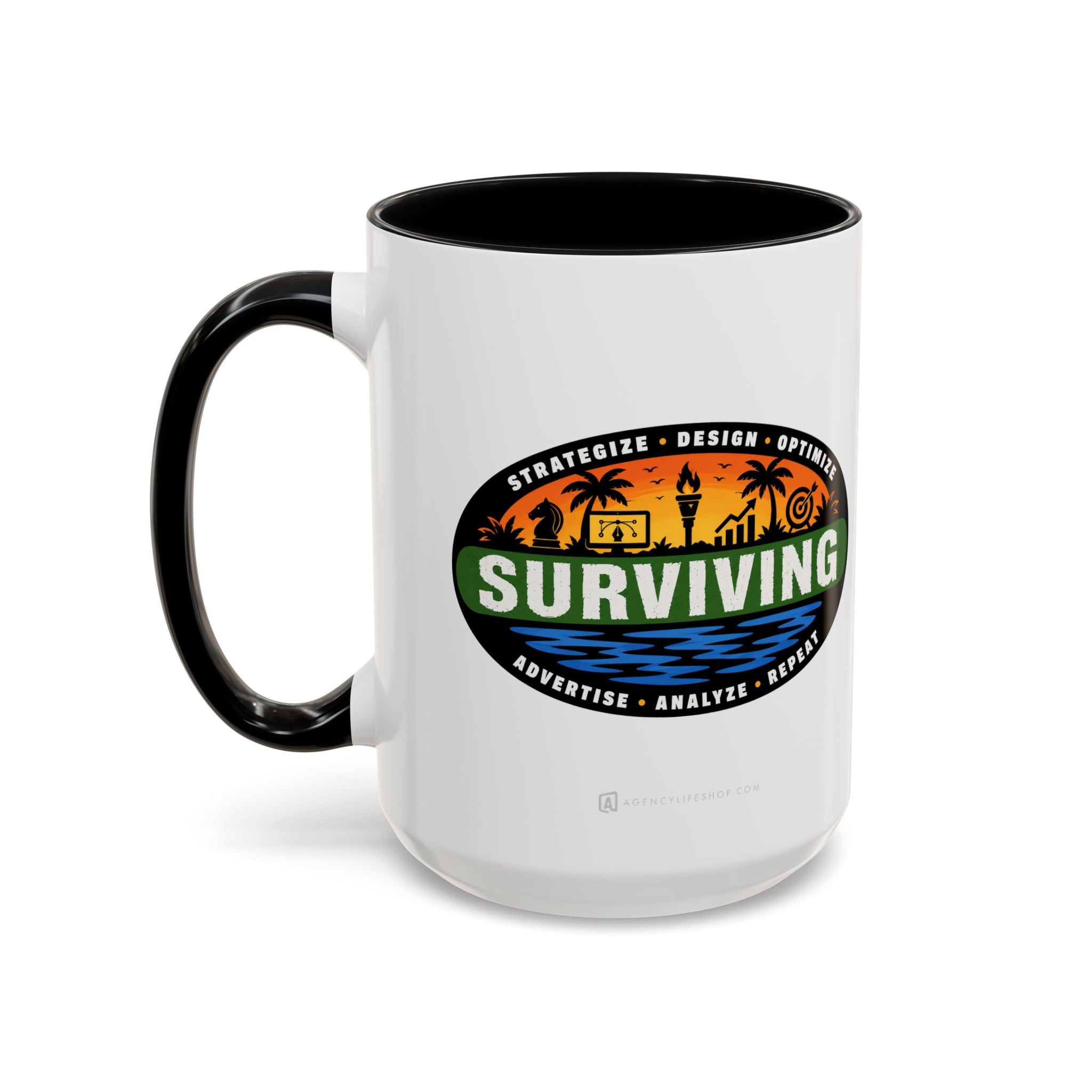 Surviving in Marketing | Coffee Mug