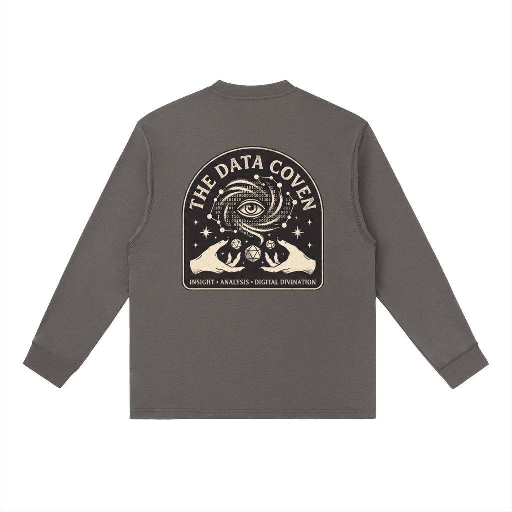 The Data Coven | Essential Crewneck Long-Sleeve T-Shirt