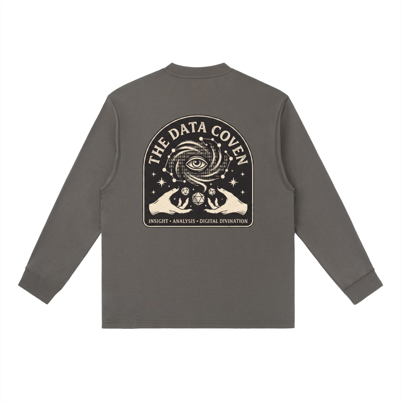 The Data Coven | Essential Crewneck Long-Sleeve T-Shirt