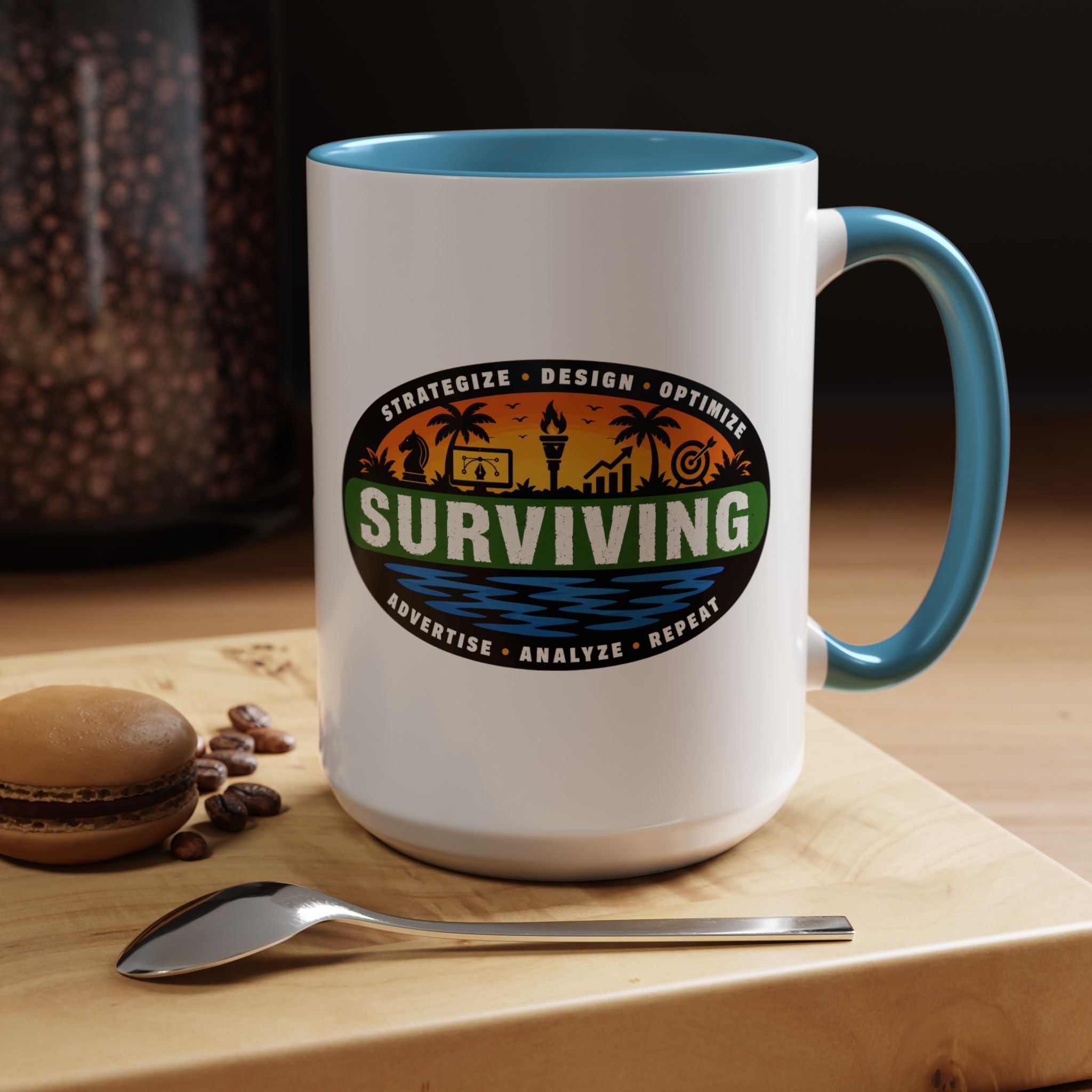 Surviving in Marketing | Coffee Mug