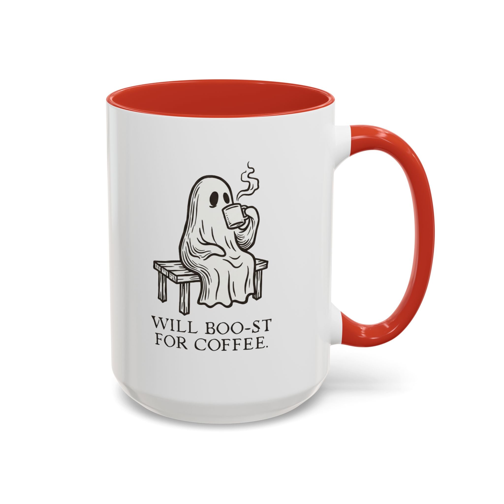 Will Boo-st for Coffee | Accent Mug (11/15oz)
