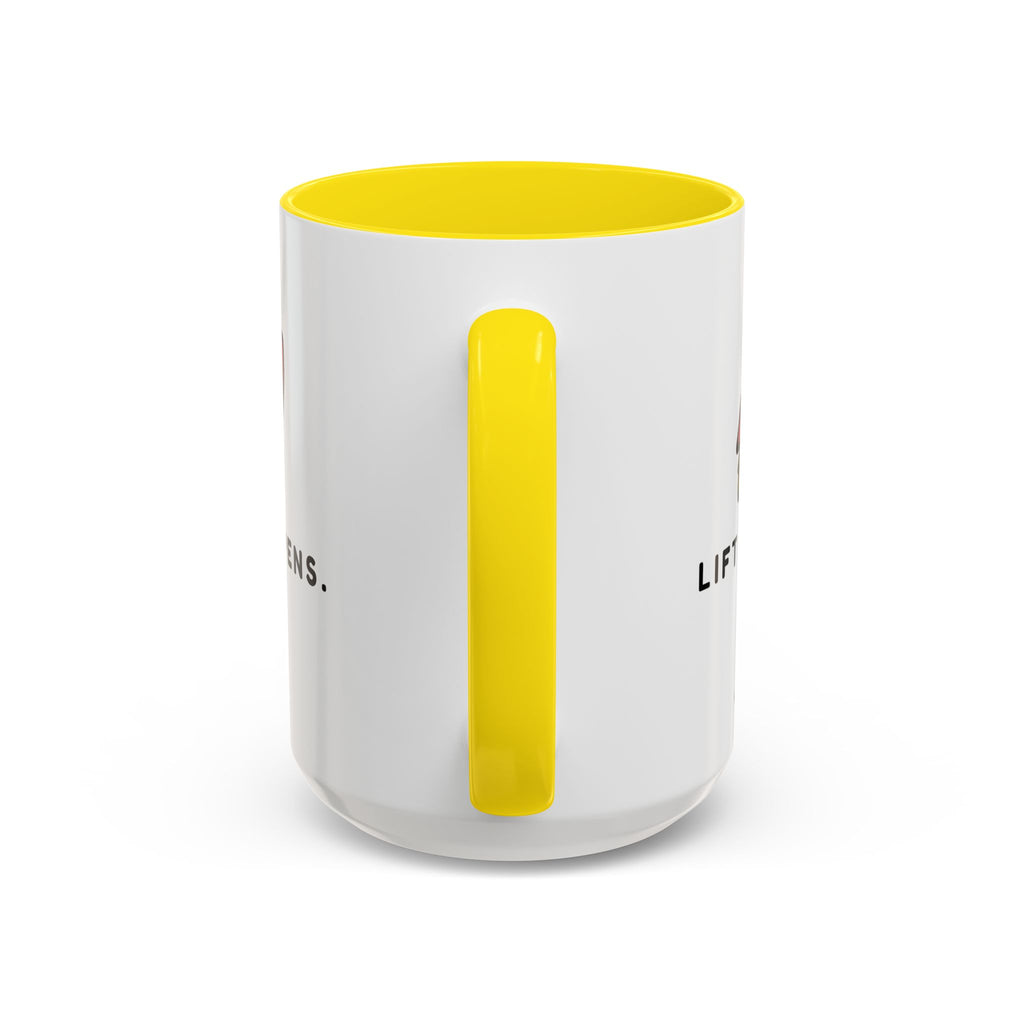 Lift Happens | Accent Coffee Mug (11, 15oz)