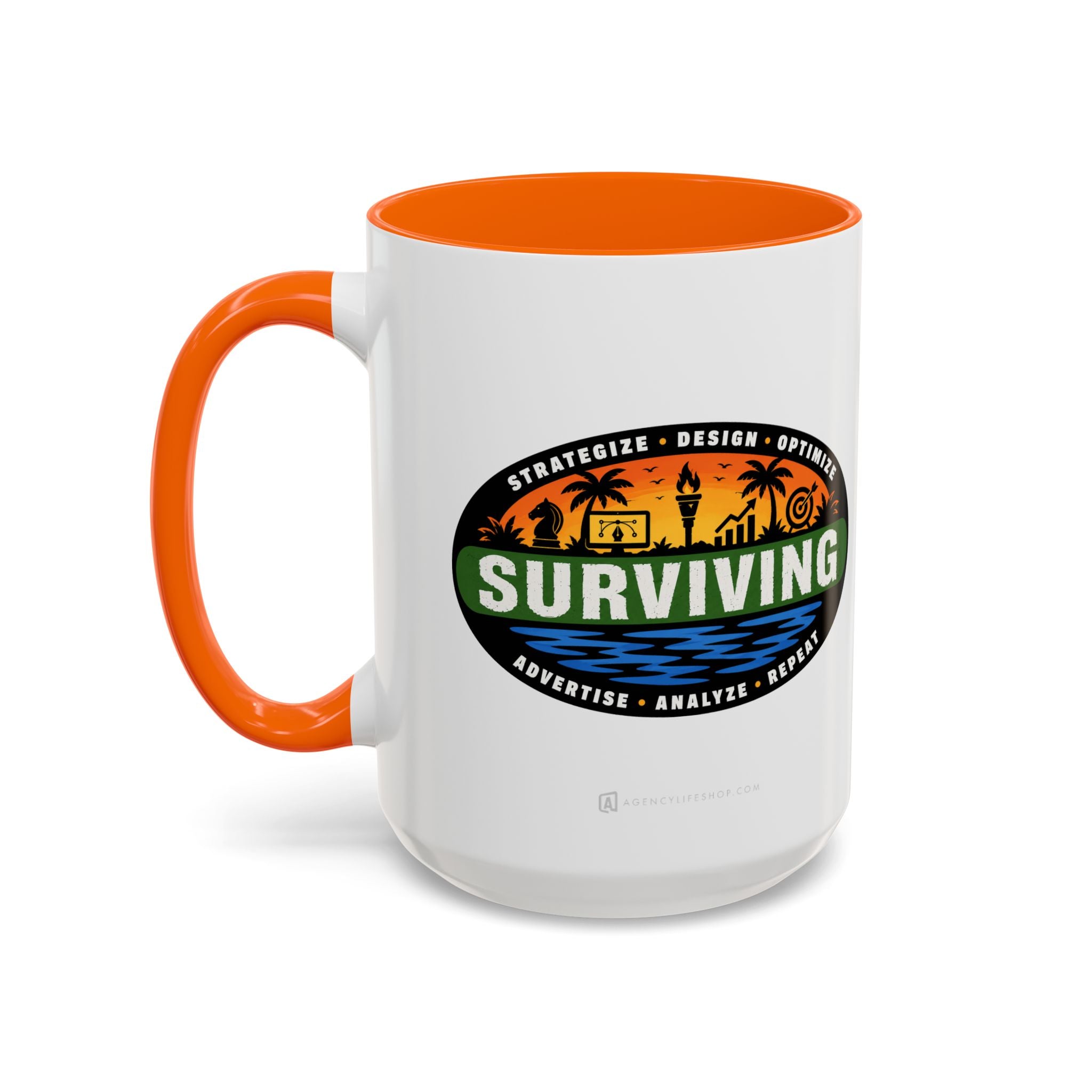 Surviving in Marketing | Coffee Mug