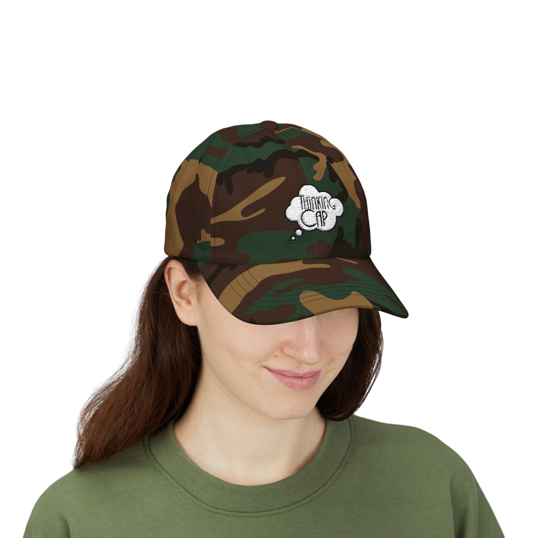 Thinking Cap | Classic Embroidered Baseball Cap