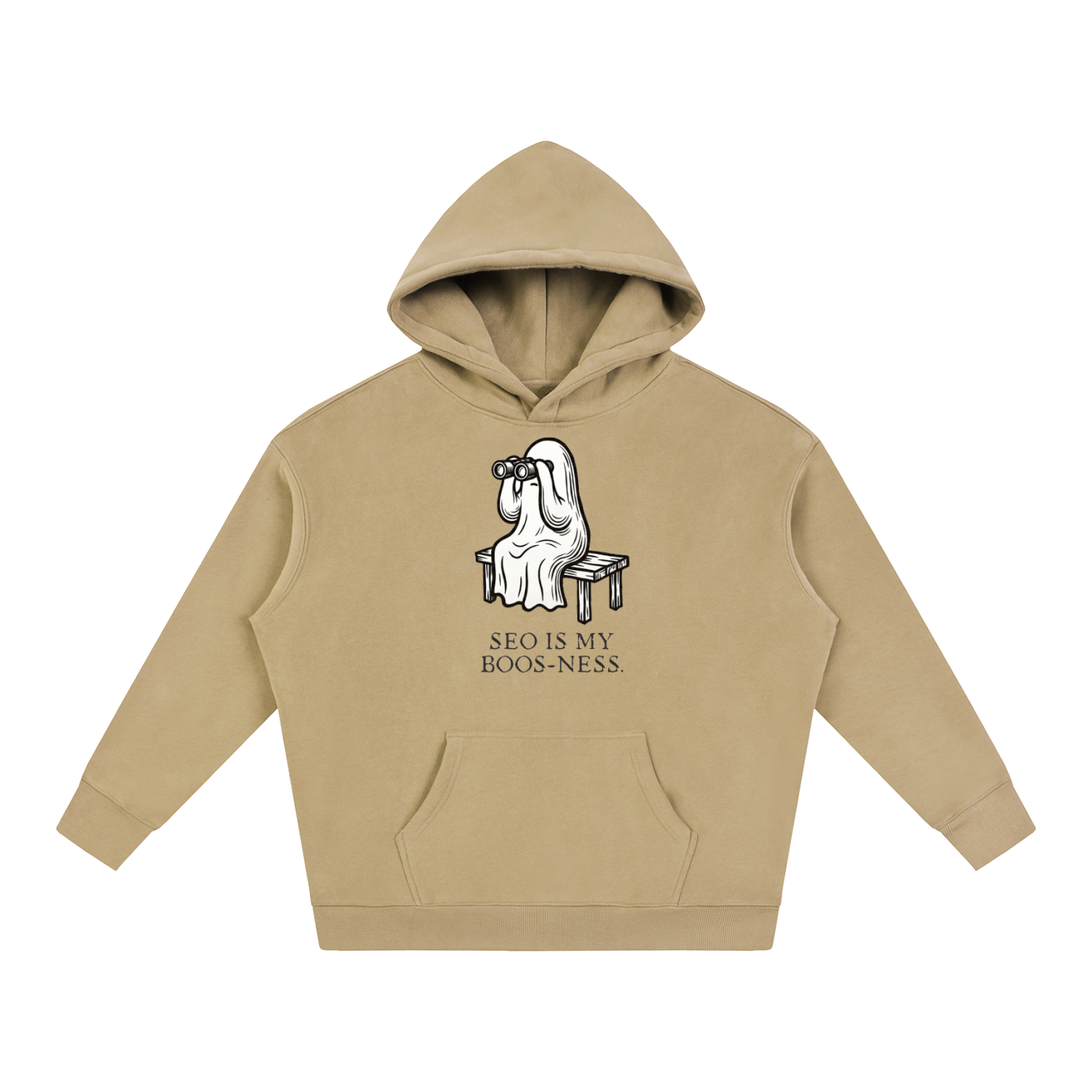 SEO is My Boos-ness | Oversize Fleeced Hoodie