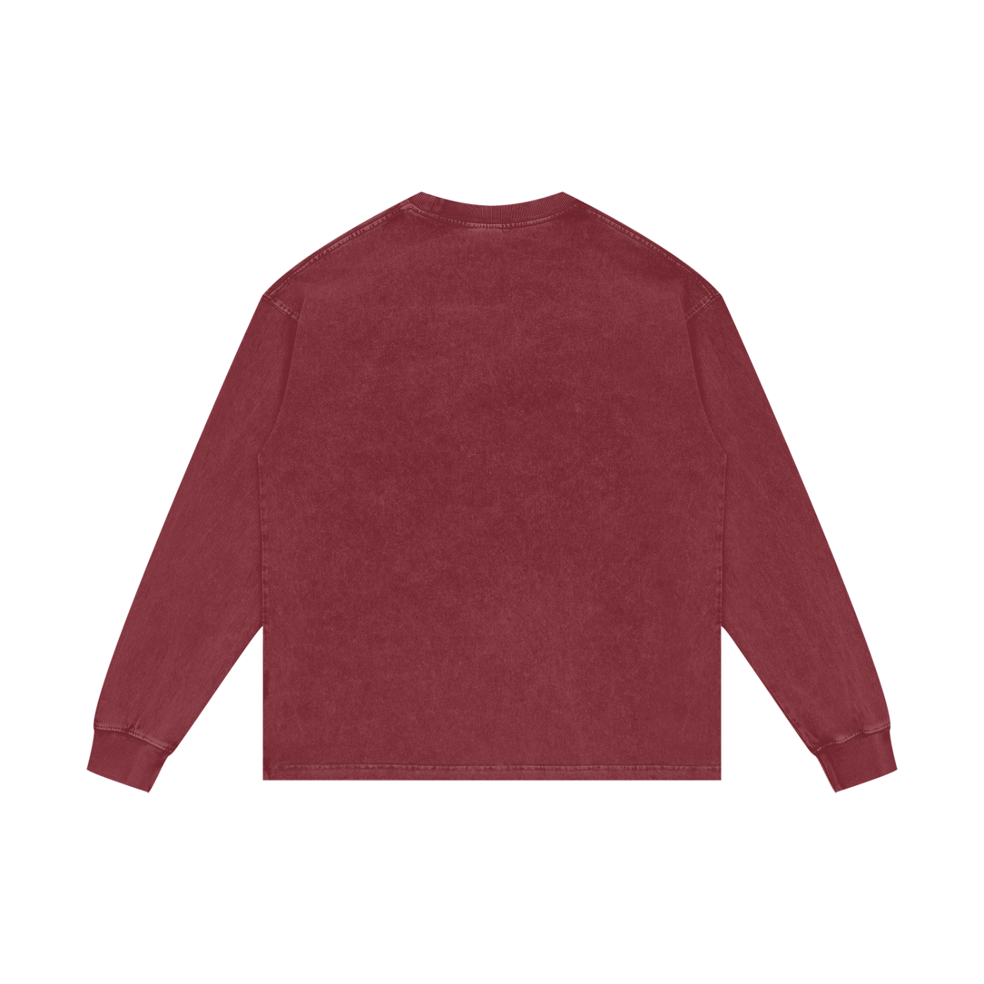 Accepts All Cookies | Acid Wash Oversize Long Sleeve T-Shirt