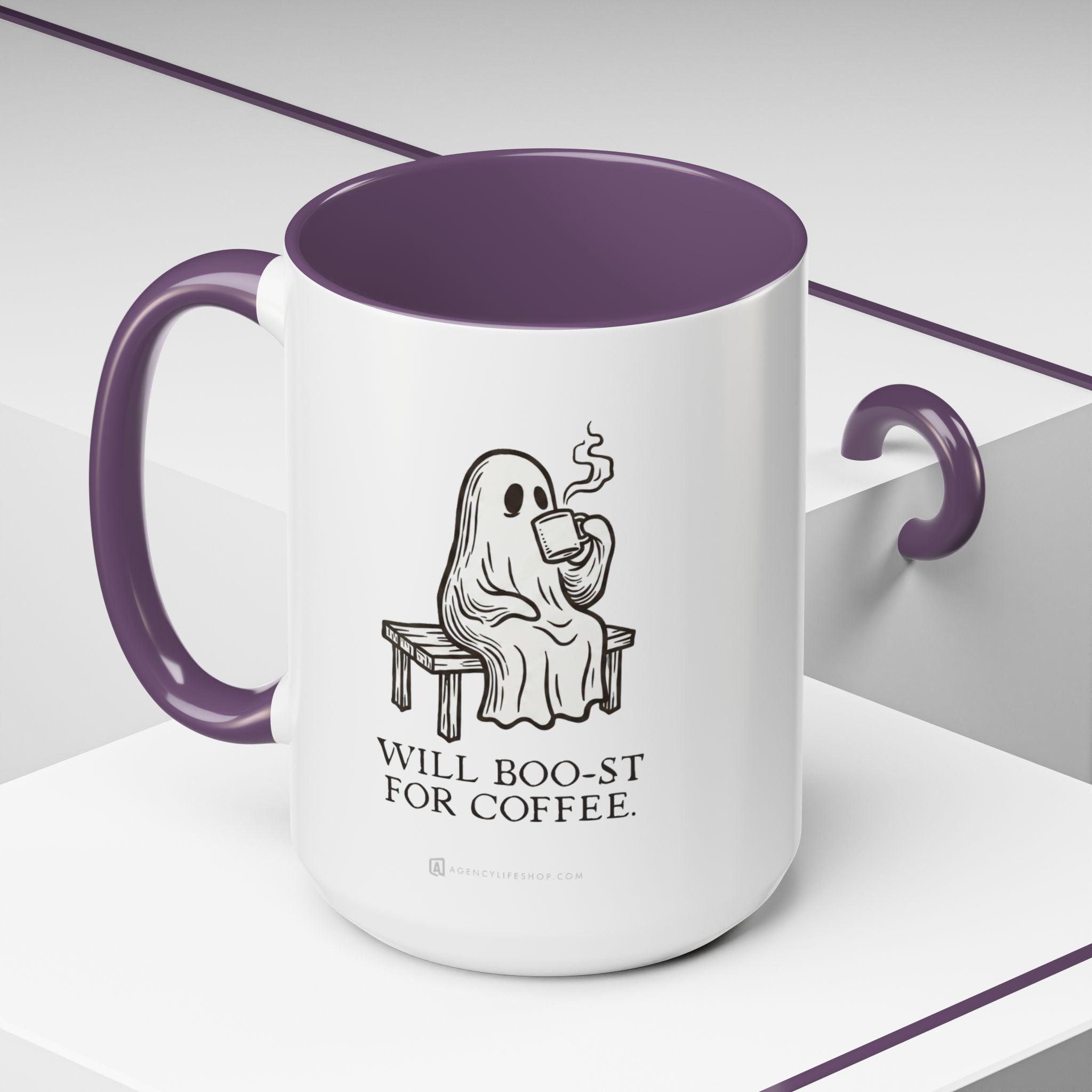 Will Boo-st for Coffee | Accent Mug (11/15oz)