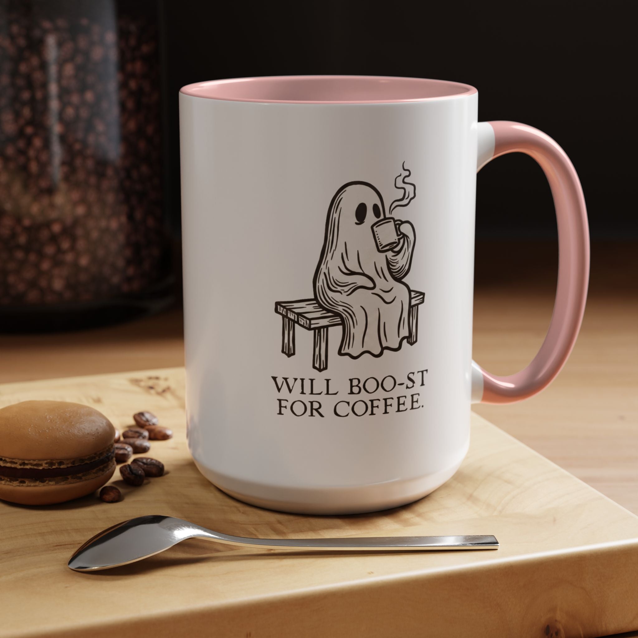 Will Boo-st for Coffee | Accent Mug (11/15oz)
