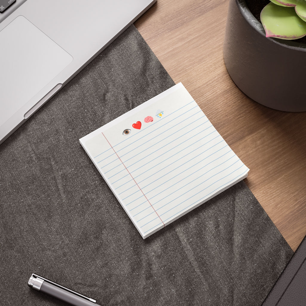 I Love Brainstorming | Notebook-Style Sticky Notes