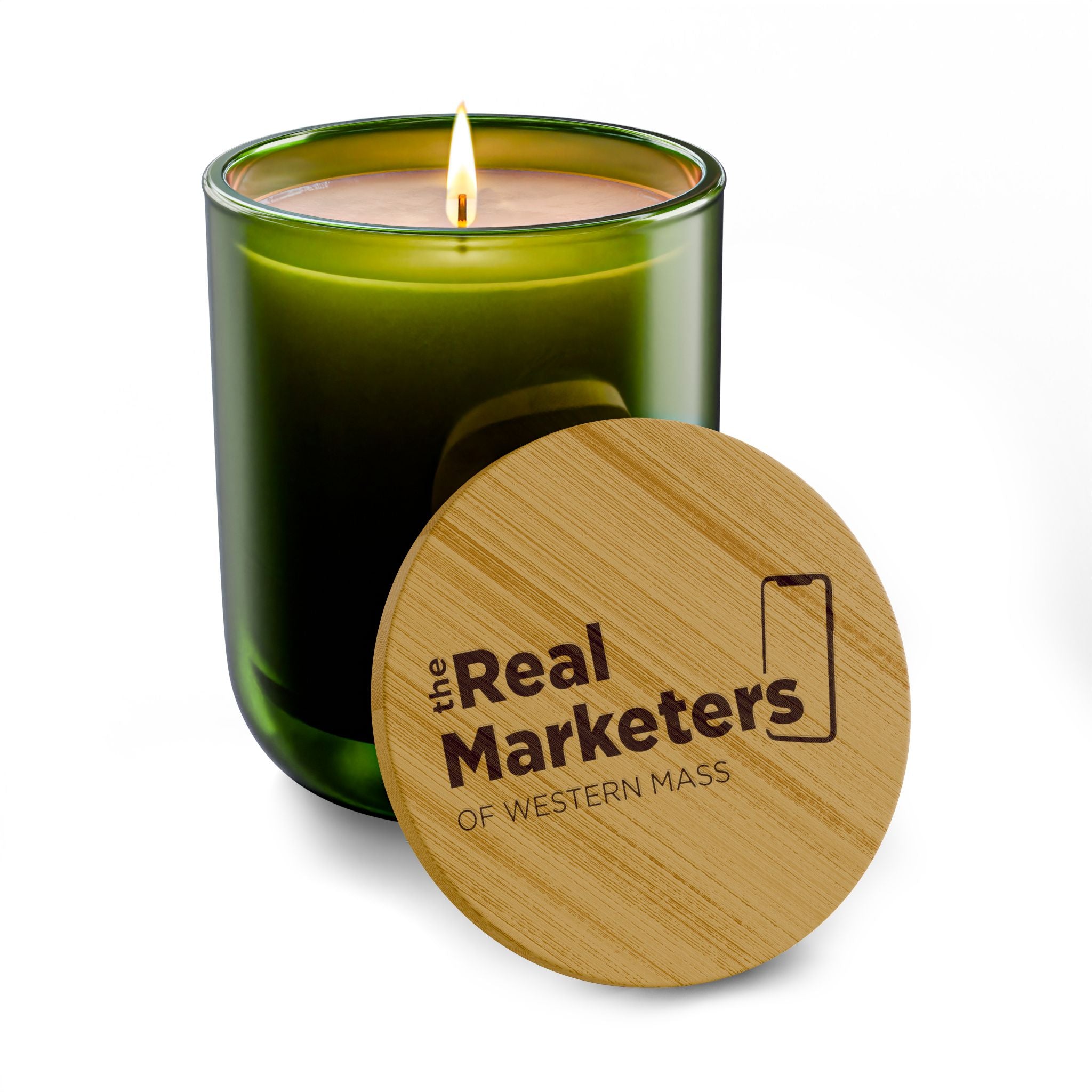 Real Marketers of Western Massachusetts | Engraved 14oz Scented Soy Candle