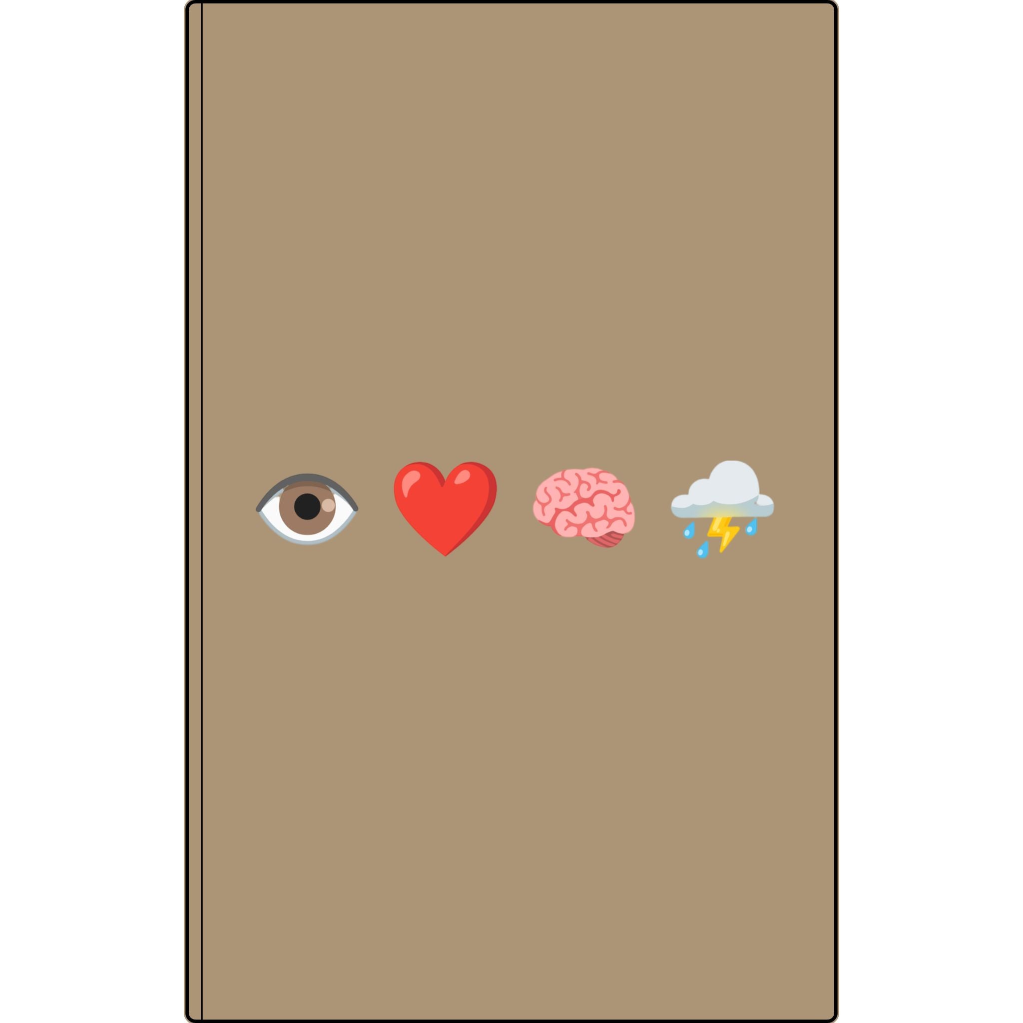 I Love Brainstorming | Vegan Leather Journal (Engraved)