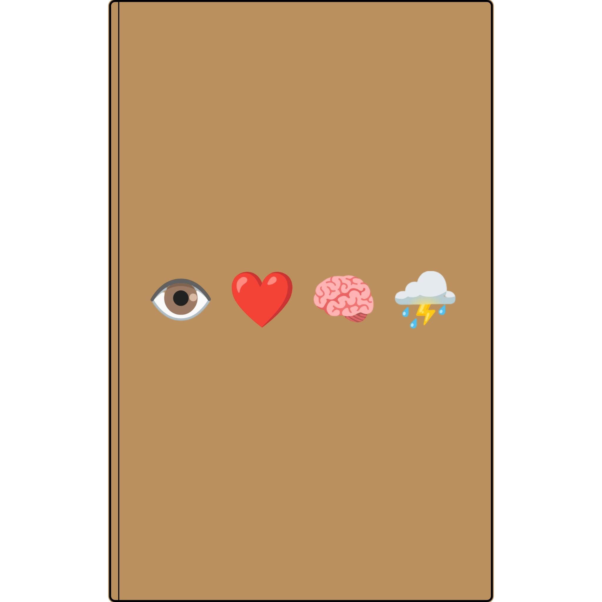 I Love Brainstorming | Vegan Leather Journal (Engraved)