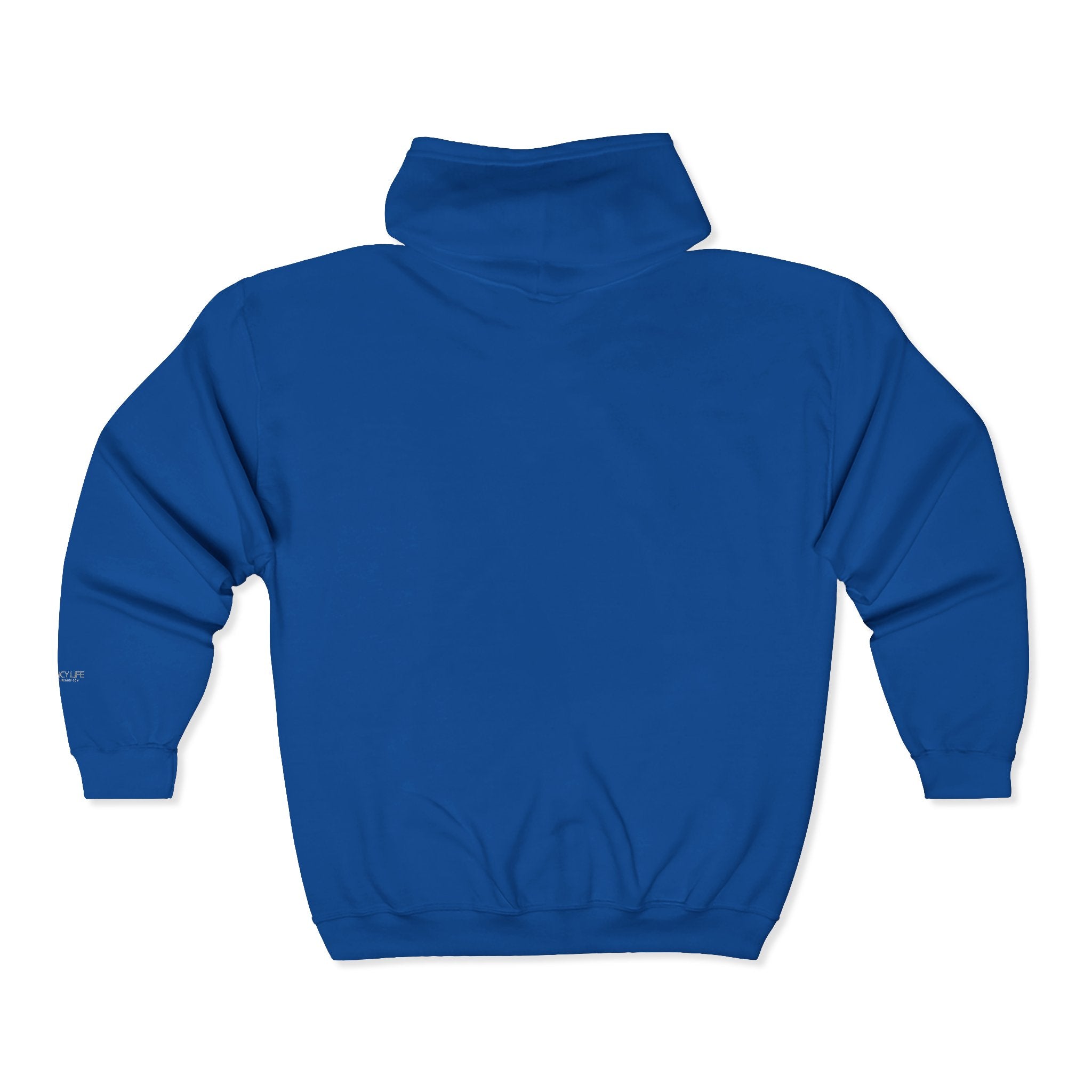 Talk Data To Me  | Retro Zip Embroidered Hoodie