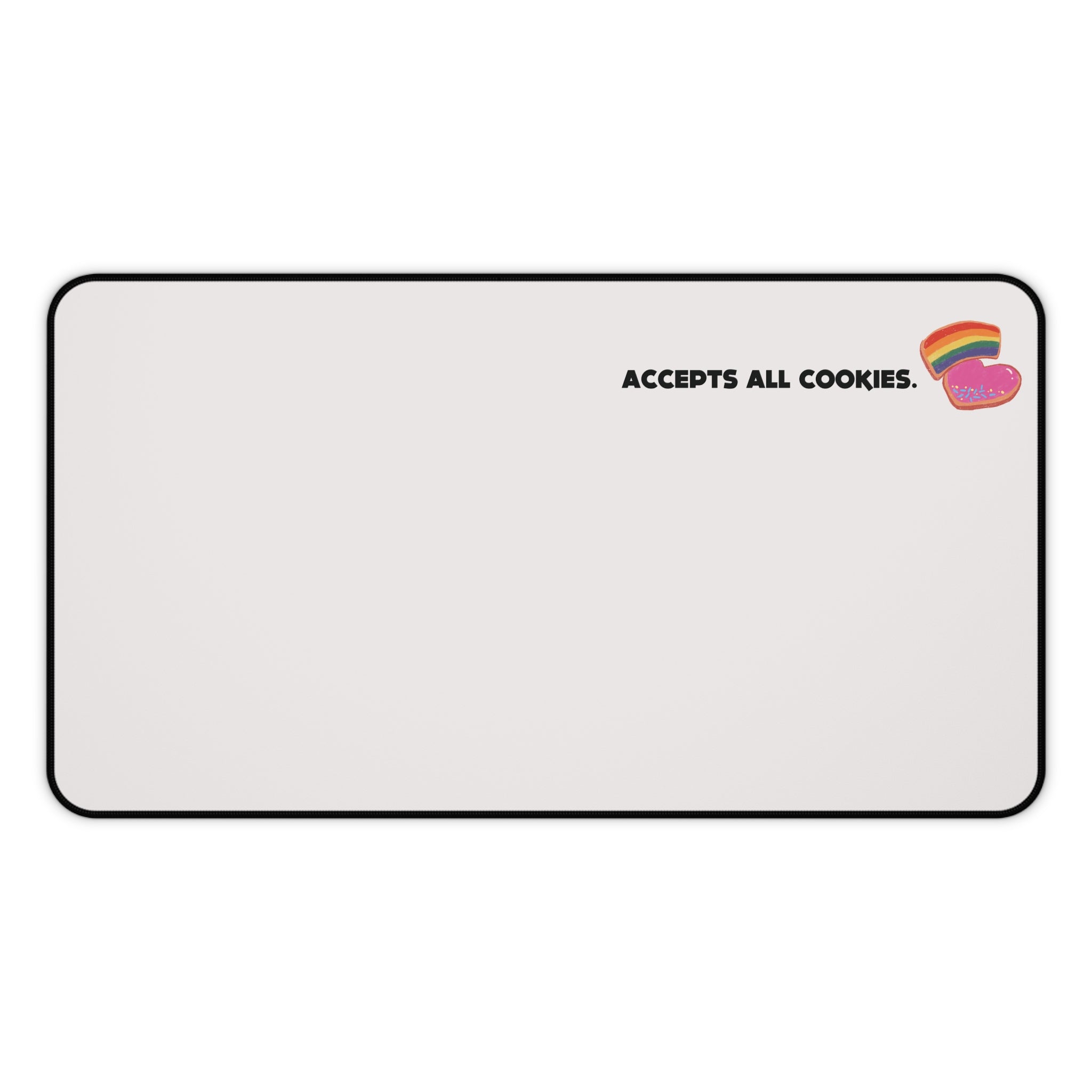 Accepts All Cookies | Desk Mat