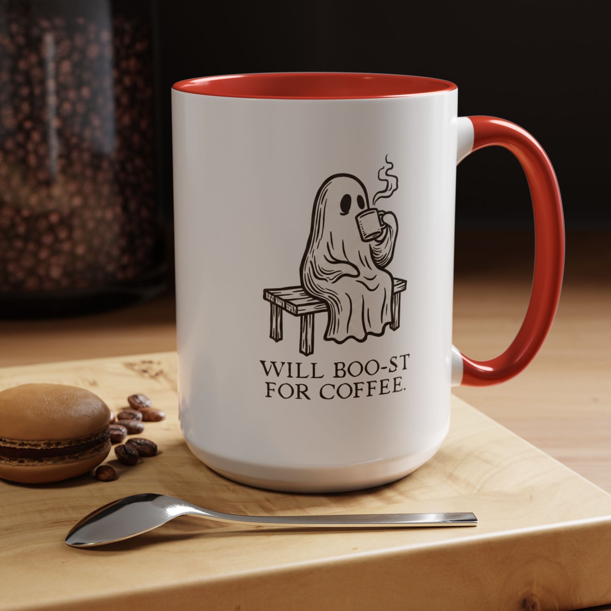 Will Boo-st for Coffee | Accent Mug (11/15oz)