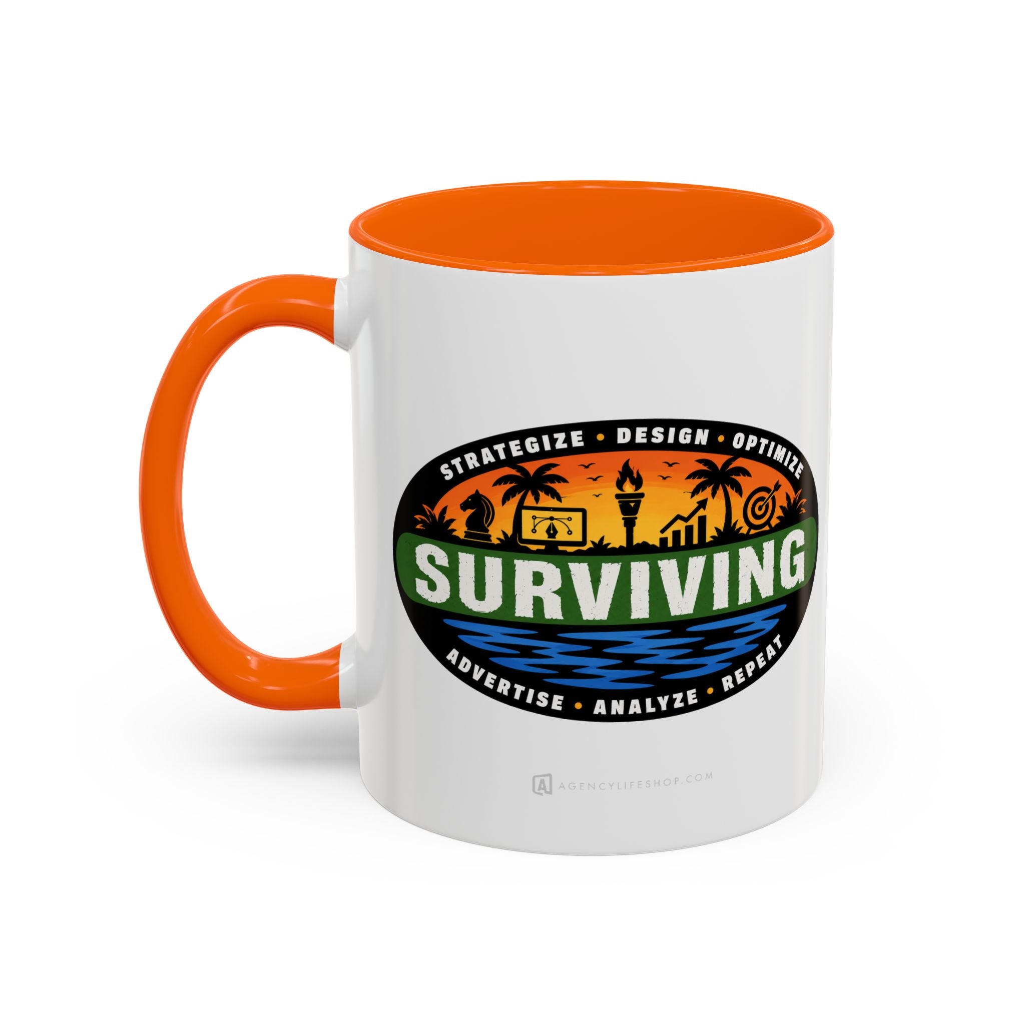 Surviving in Marketing | Coffee Mug