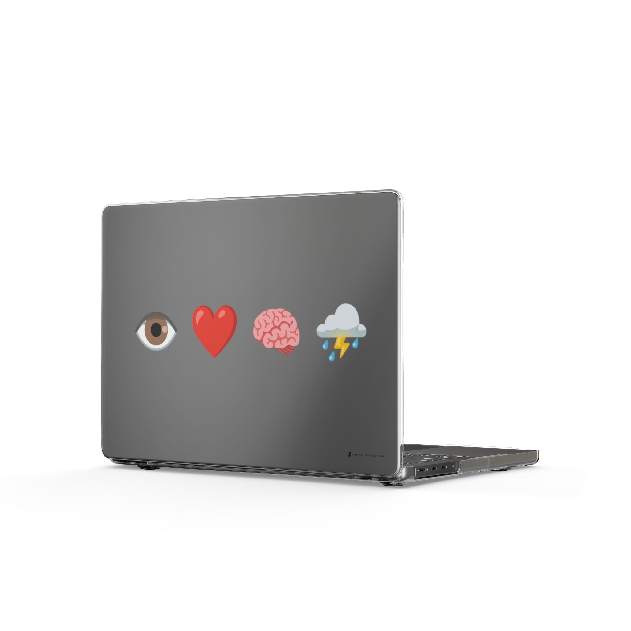I Love Brainstorming | Clear MacBook Case