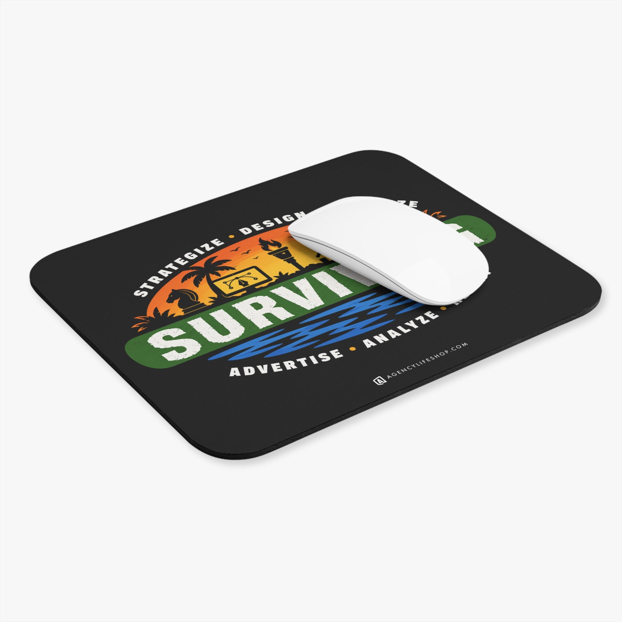 Surviving in Marketing | Mouse Pad (Rectangle)