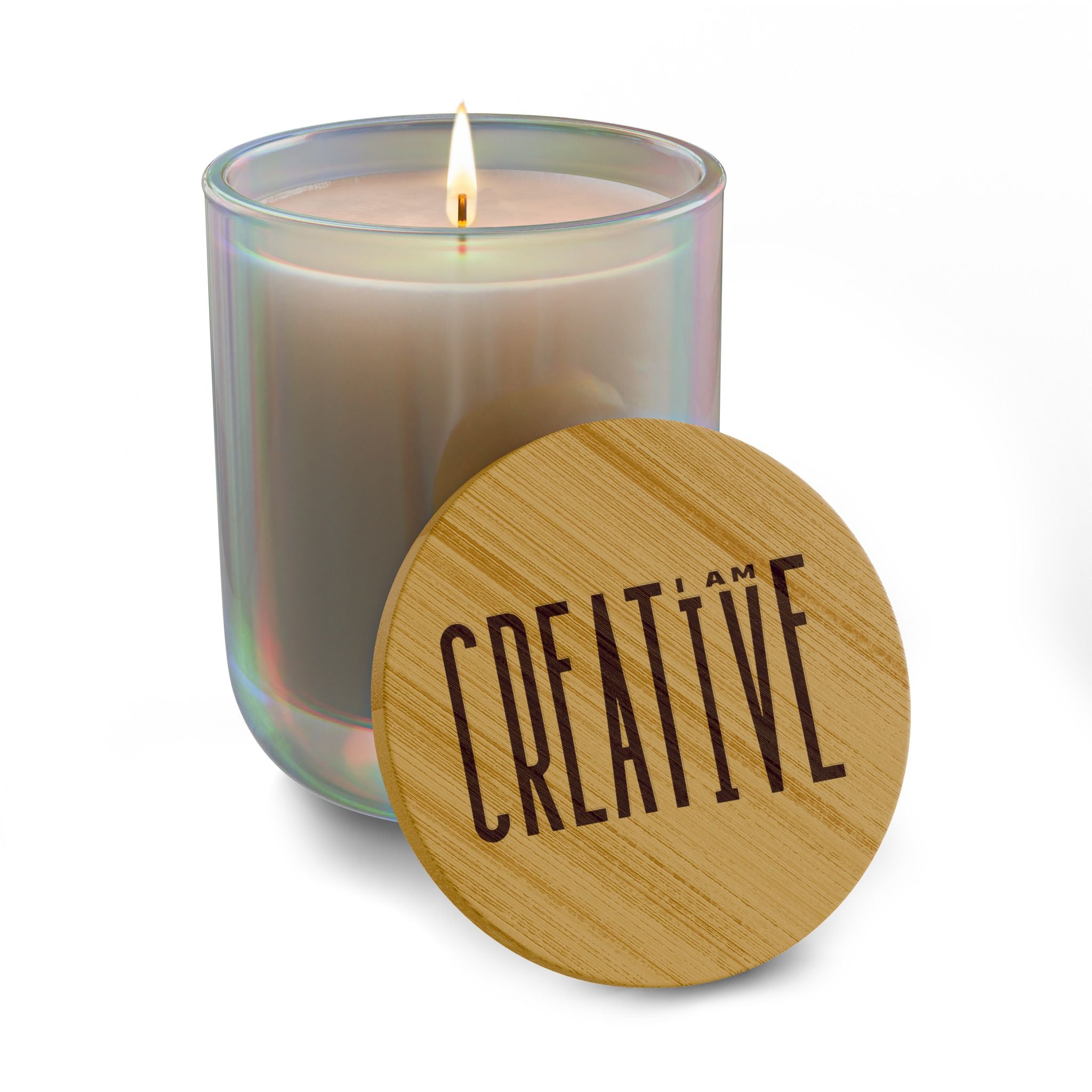 I Am Creative | Engraved 14oz Scented Soy Candle