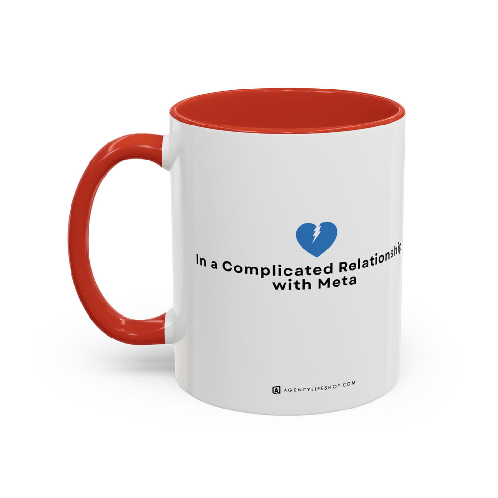 Complicated Relationship | Accent Coffee Mug (11, 15oz)