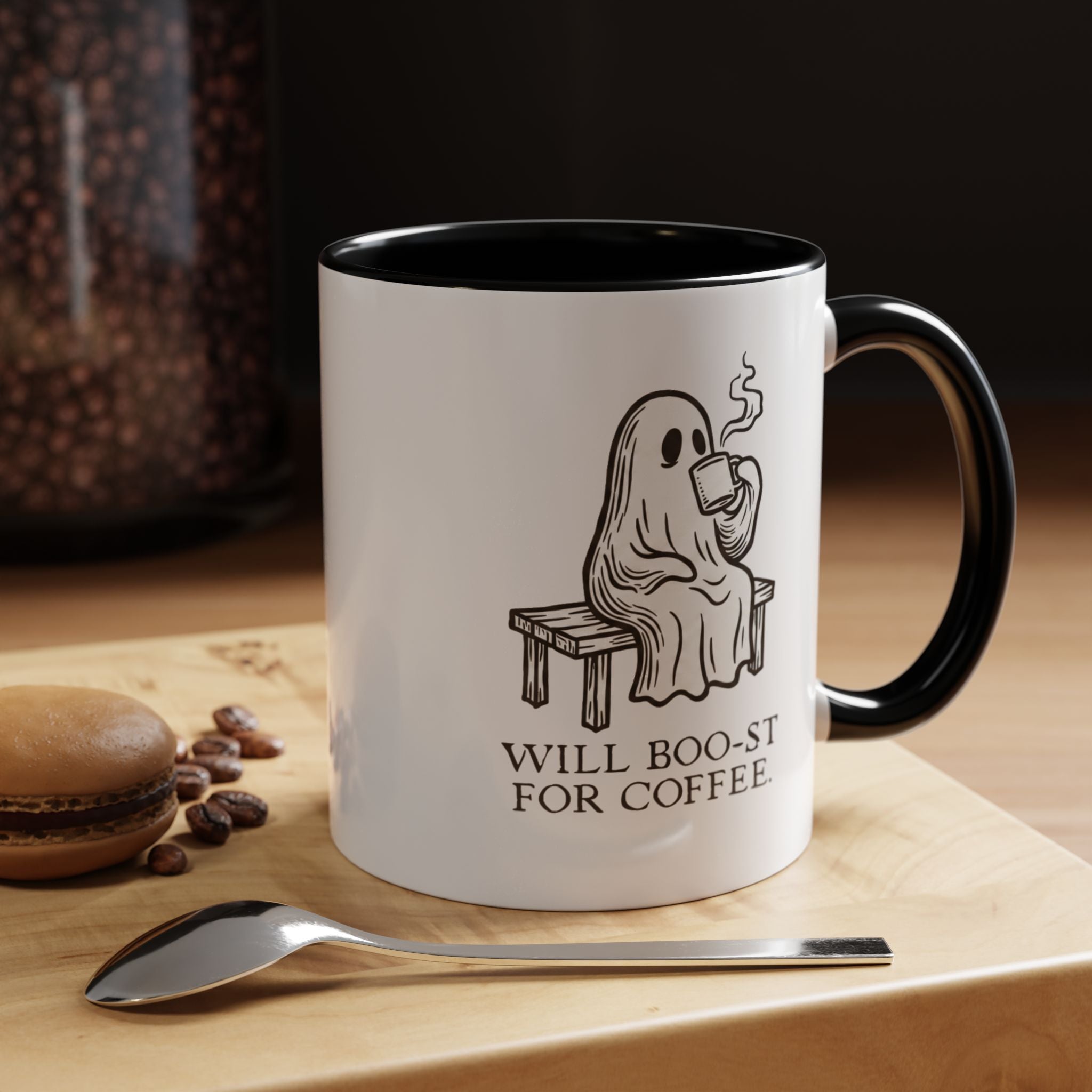 Will Boo-st for Coffee | Accent Mug (11/15oz)