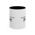 On Wednesdays, We Post | Accent Coffee Mug (11, 15oz)