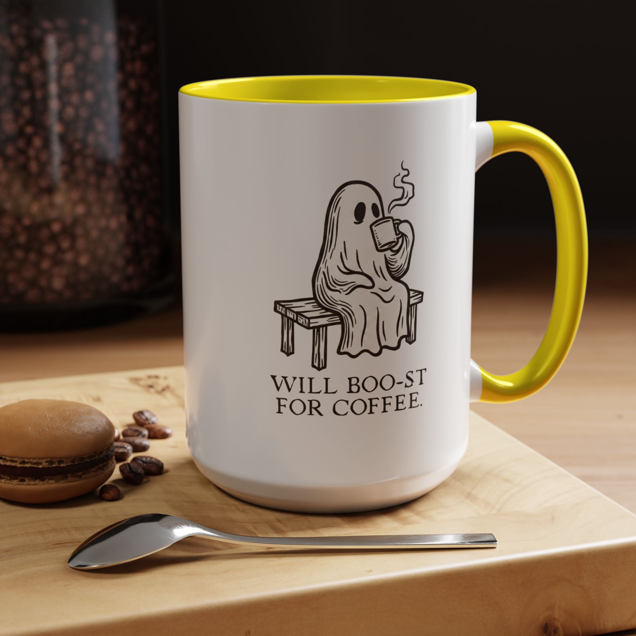 Will Boo-st for Coffee | Accent Mug (11/15oz)