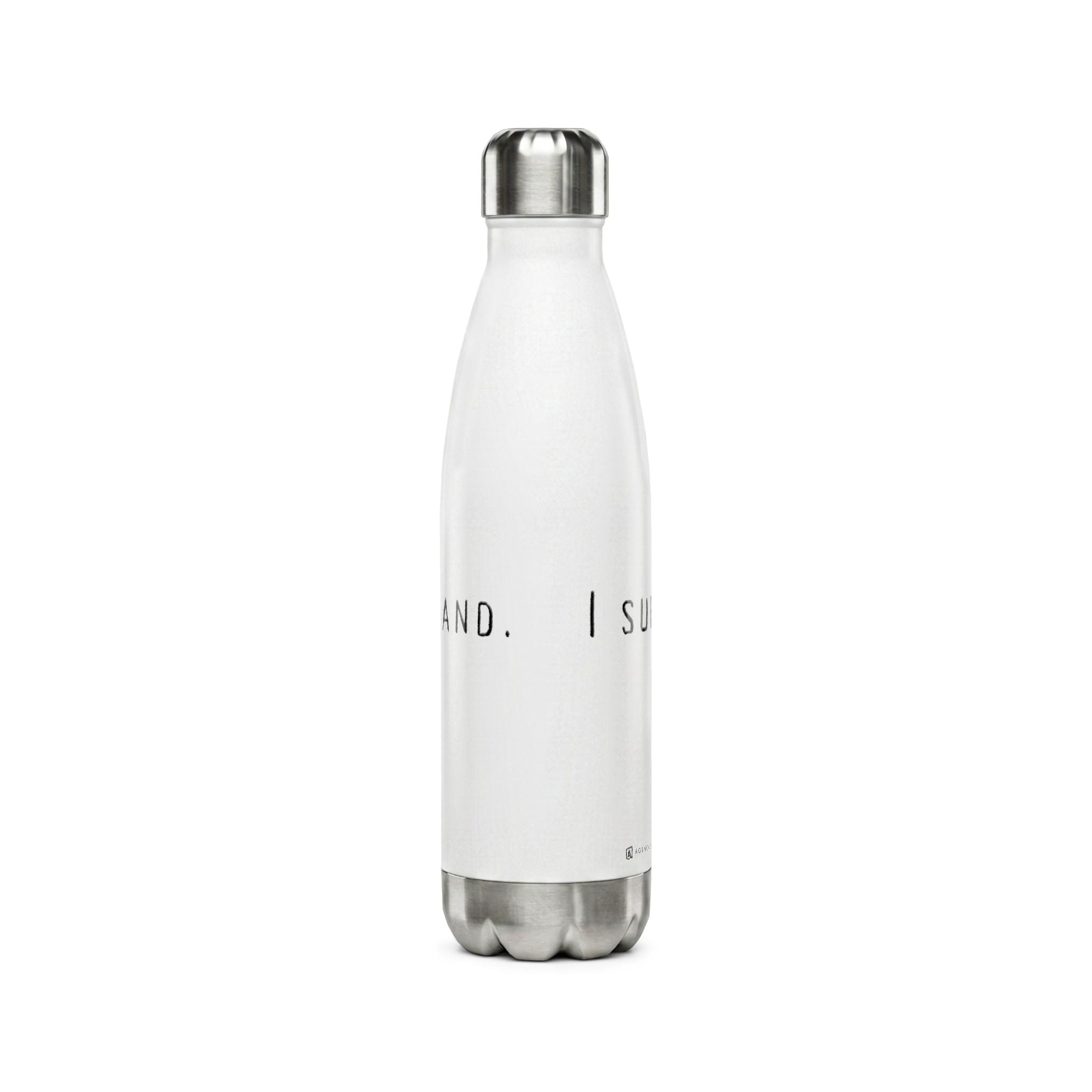 I Survived a Rebrand | 17oz Stainless Steel Water Bottle
