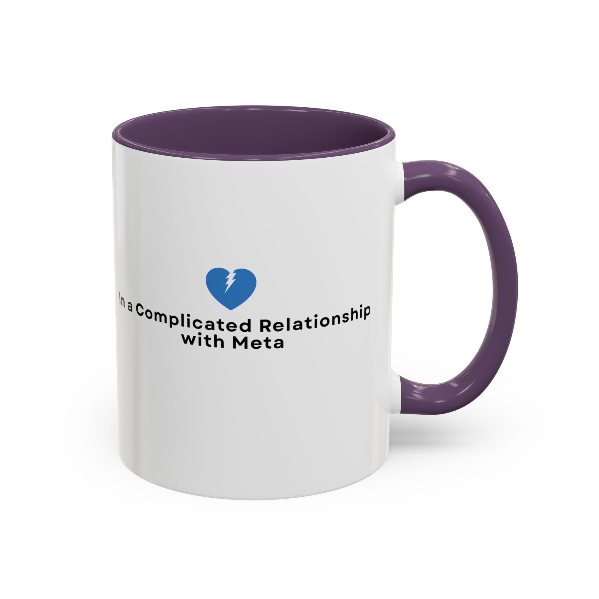 Complicated Relationship | Accent Coffee Mug (11, 15oz)