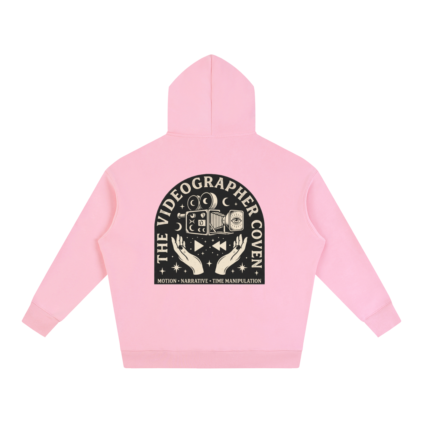 The Videographer Coven | Oversized Fleeced Hoodie
