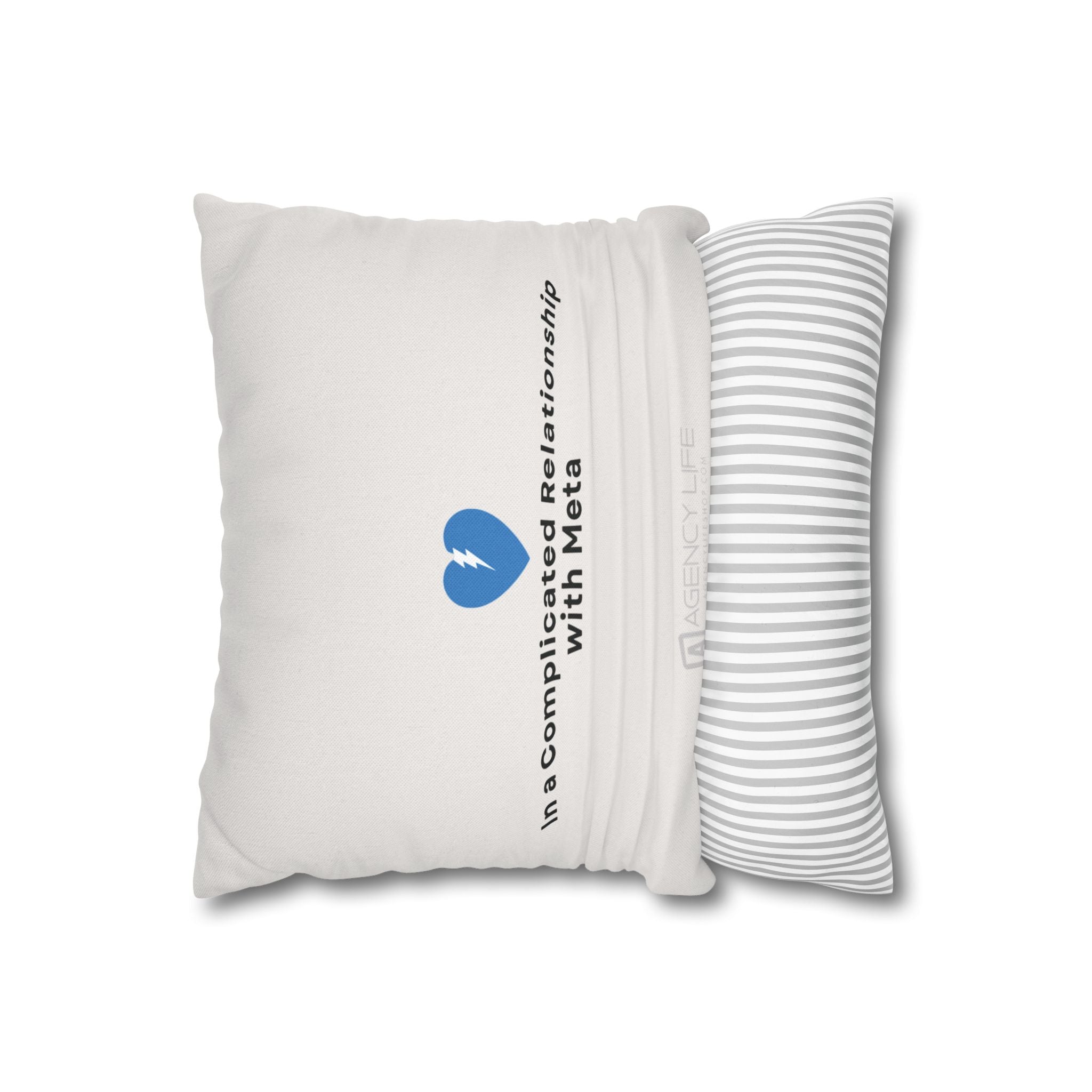 Complicated Relationship | Polyester Square Pillowcase