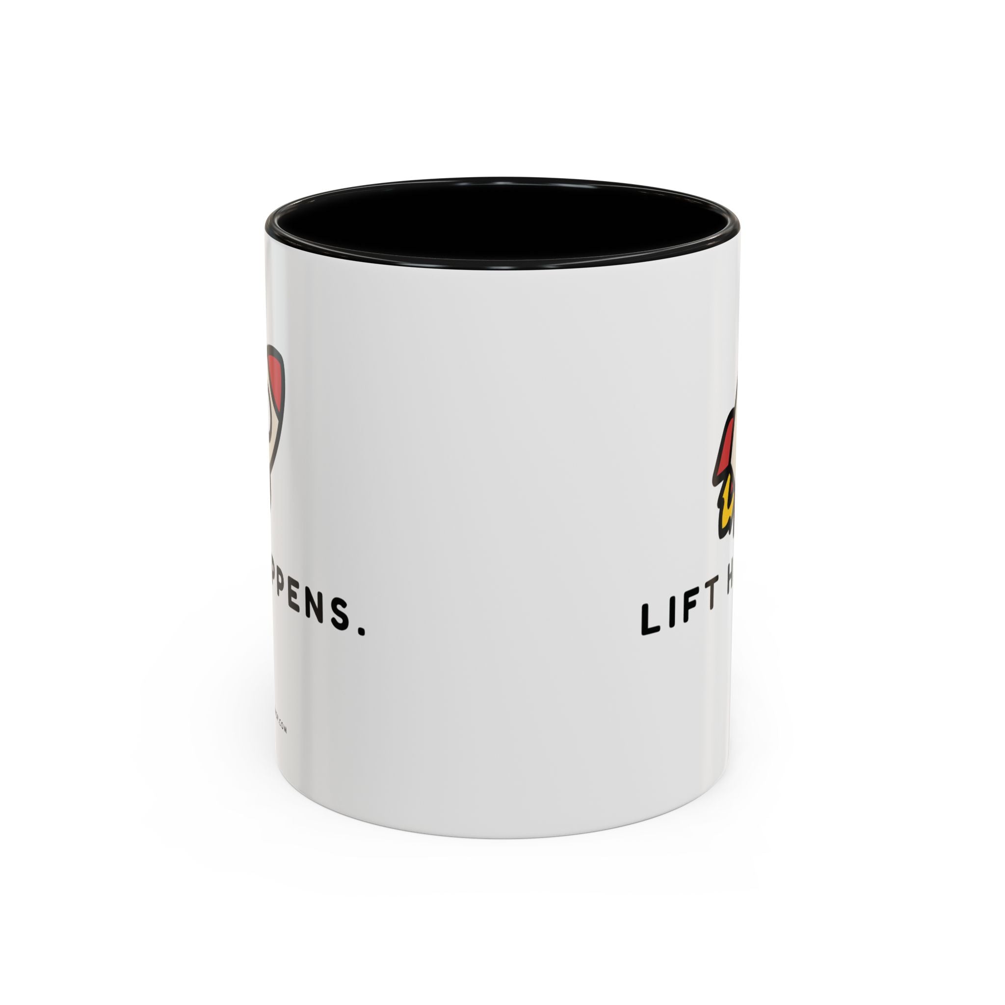 Lift Happens | Accent Coffee Mug (11, 15oz)