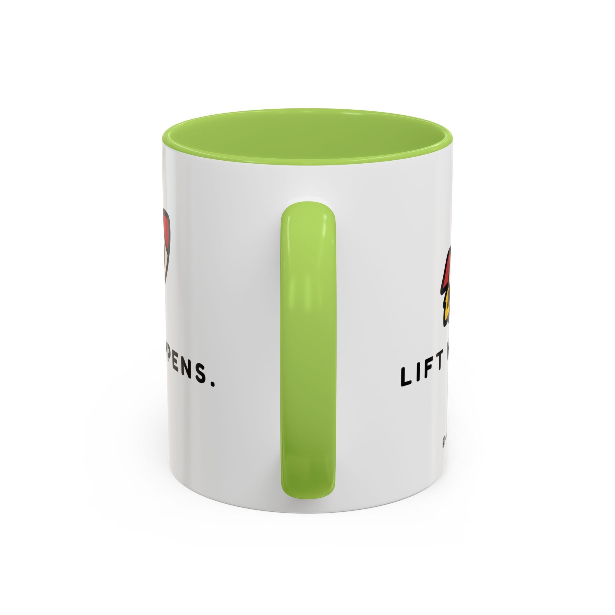 Lift Happens | Accent Coffee Mug (11, 15oz)