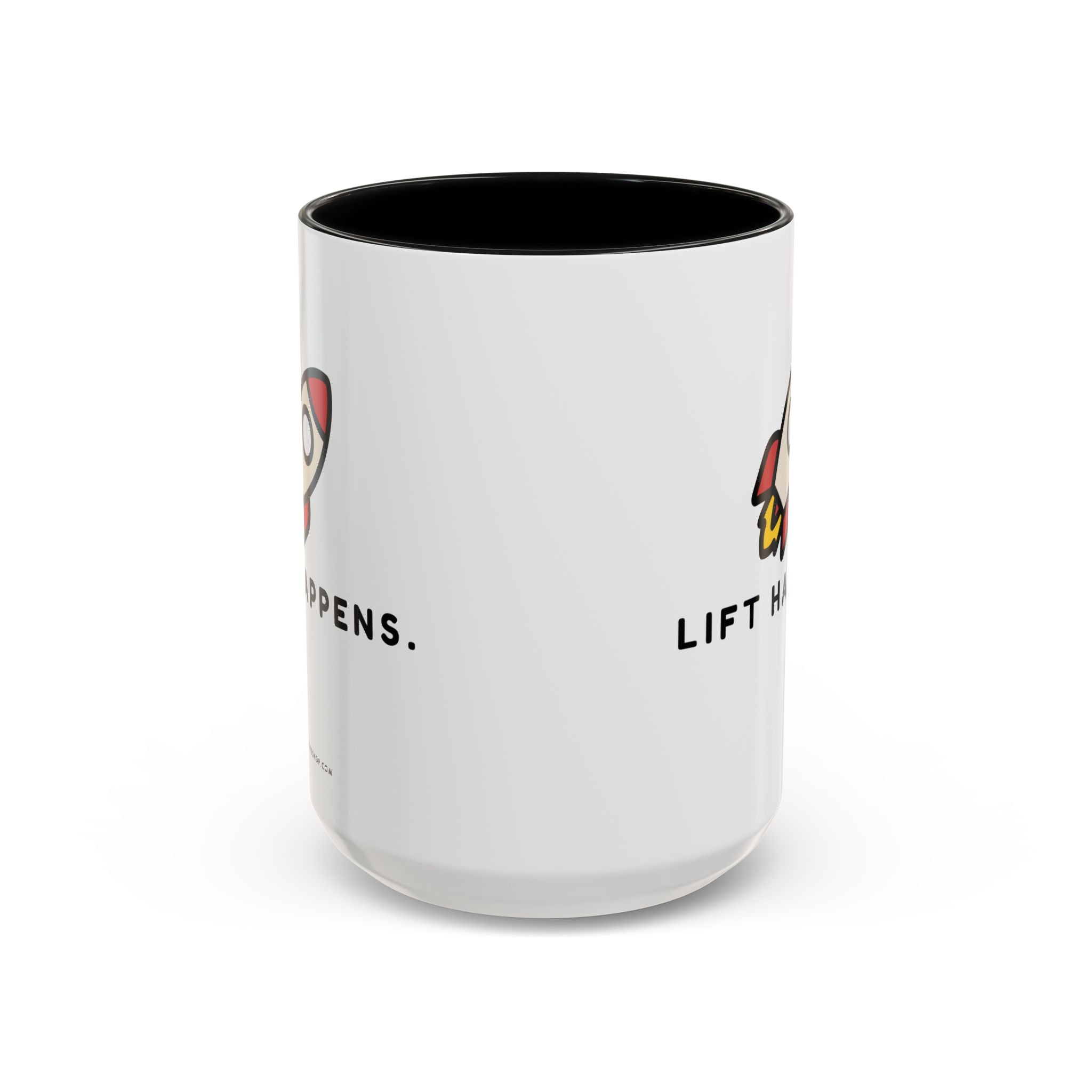 Lift Happens | Accent Coffee Mug (11, 15oz)