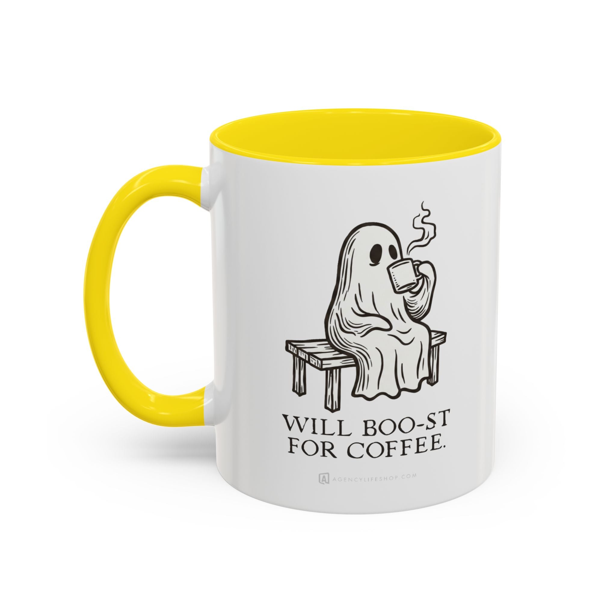 Will Boo-st for Coffee | Accent Mug (11/15oz)