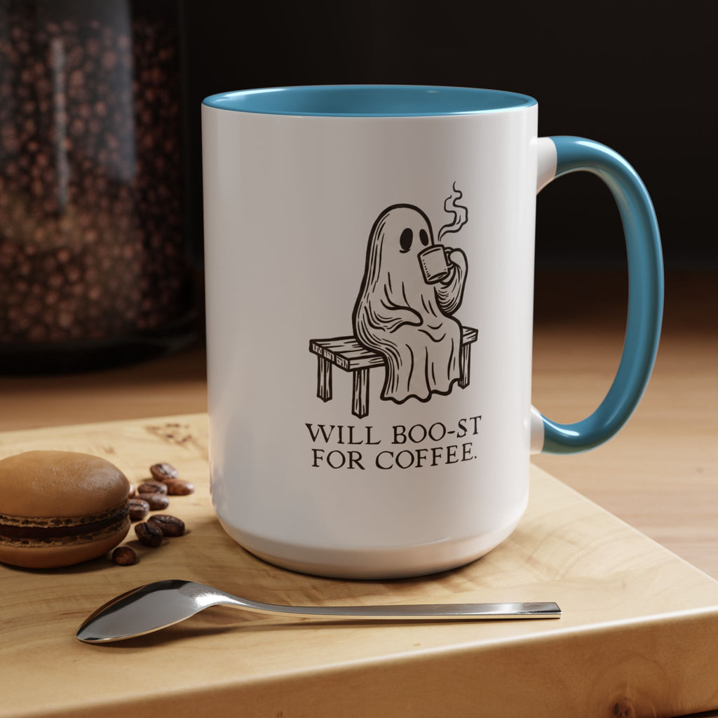 Will Boo-st for Coffee | Accent Mug (11/15oz)