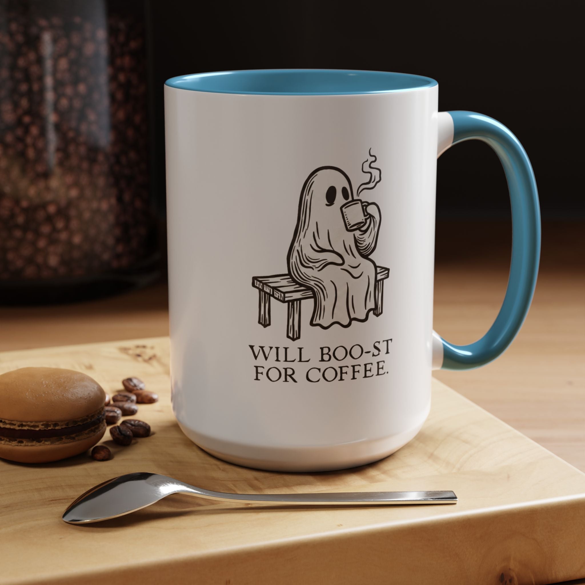 Will Boo-st for Coffee | Accent Mug (11/15oz)