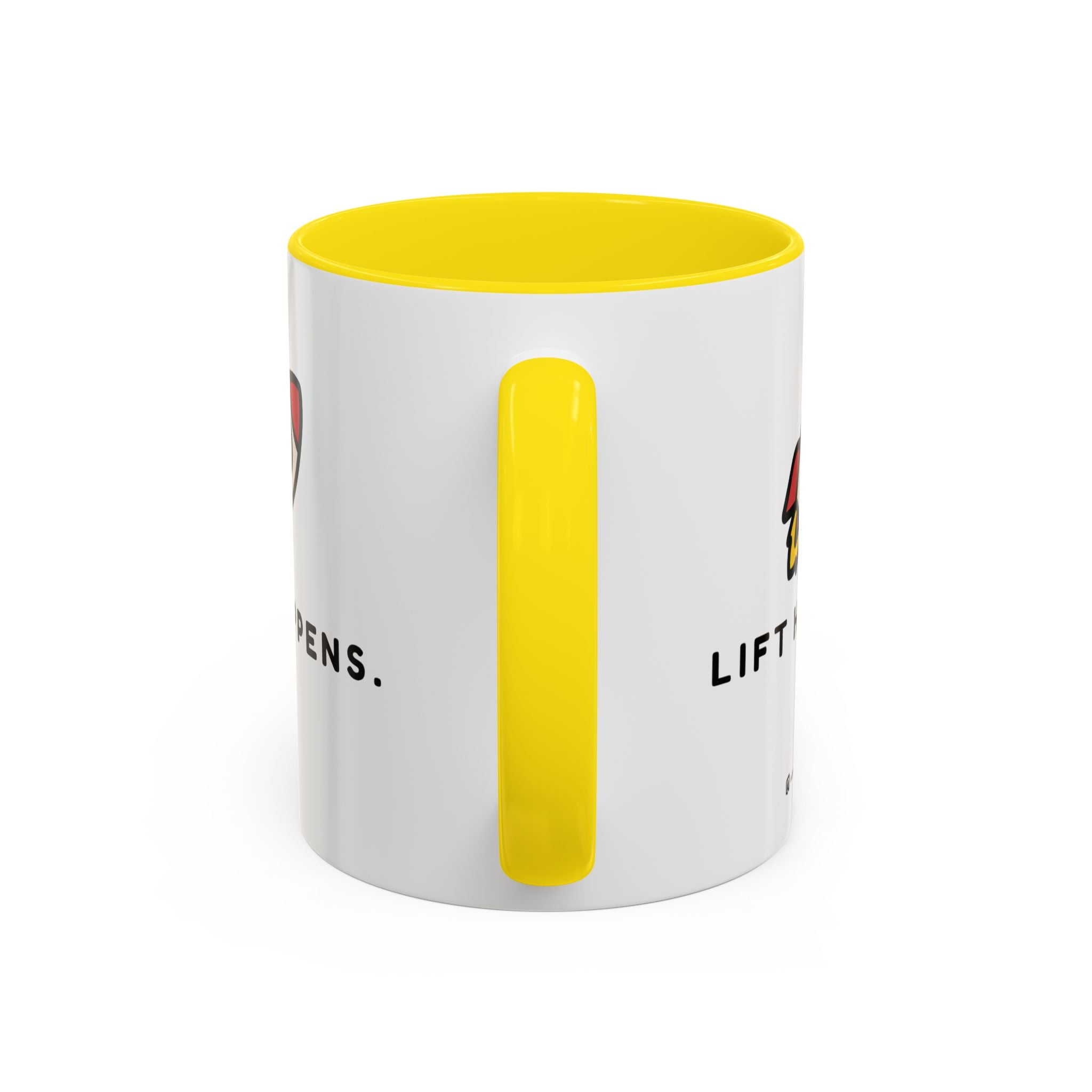 Lift Happens | Accent Coffee Mug (11, 15oz)