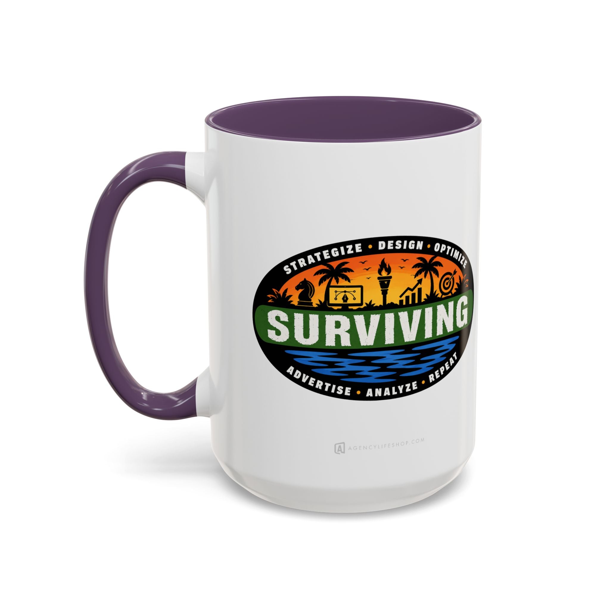 Surviving in Marketing | Coffee Mug