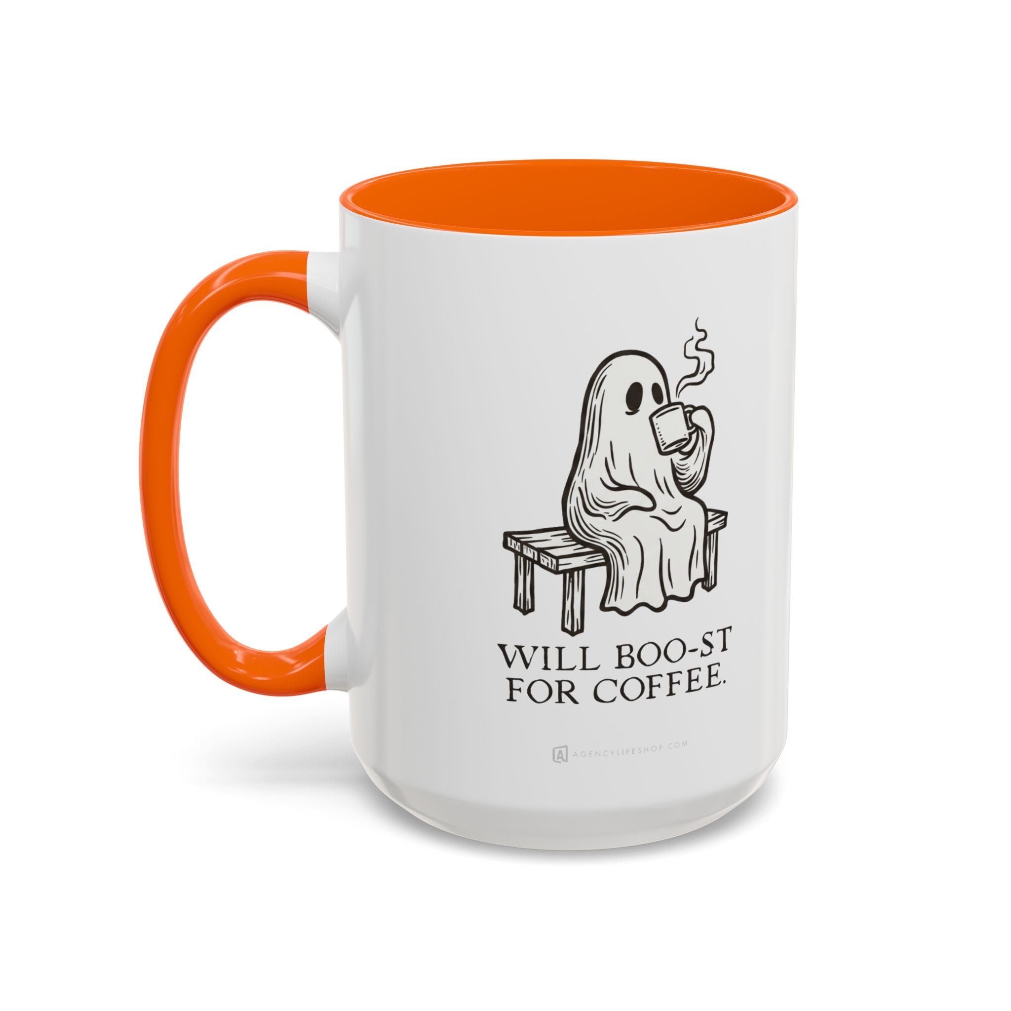 Will Boo-st for Coffee | Accent Mug (11/15oz)
