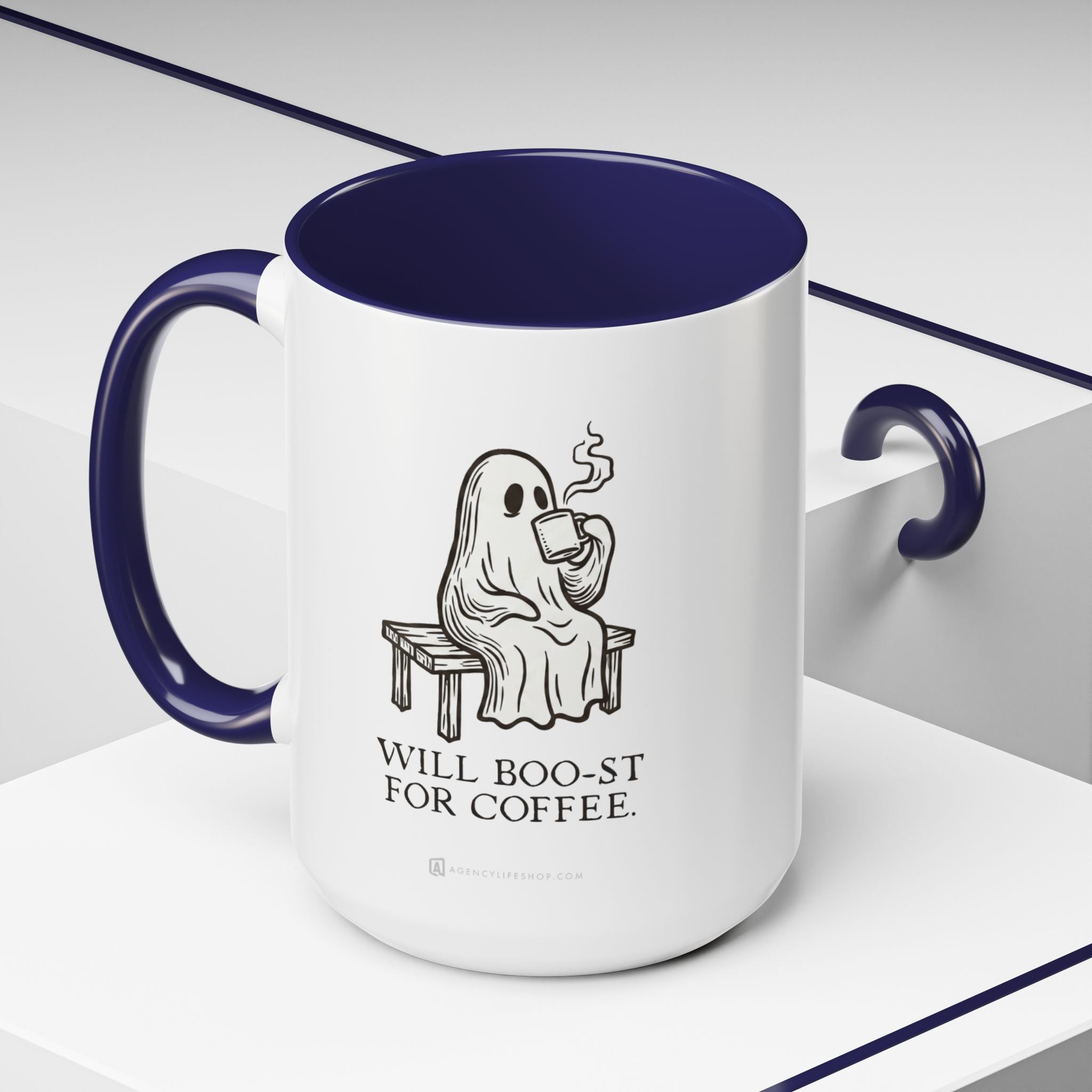 Will Boo-st for Coffee | Accent Mug (11/15oz)