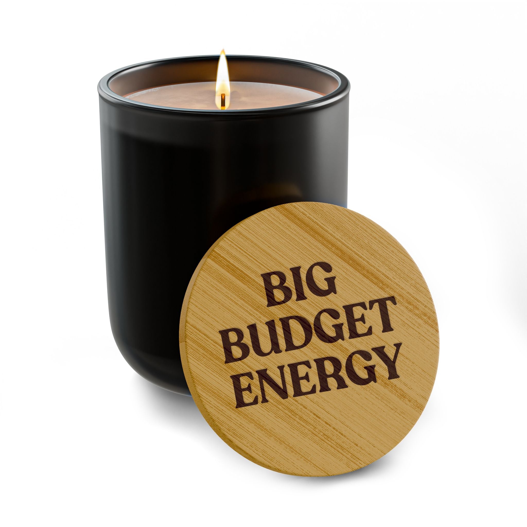 Big Budget Energy | Engraved 14oz Scented Soy Candle