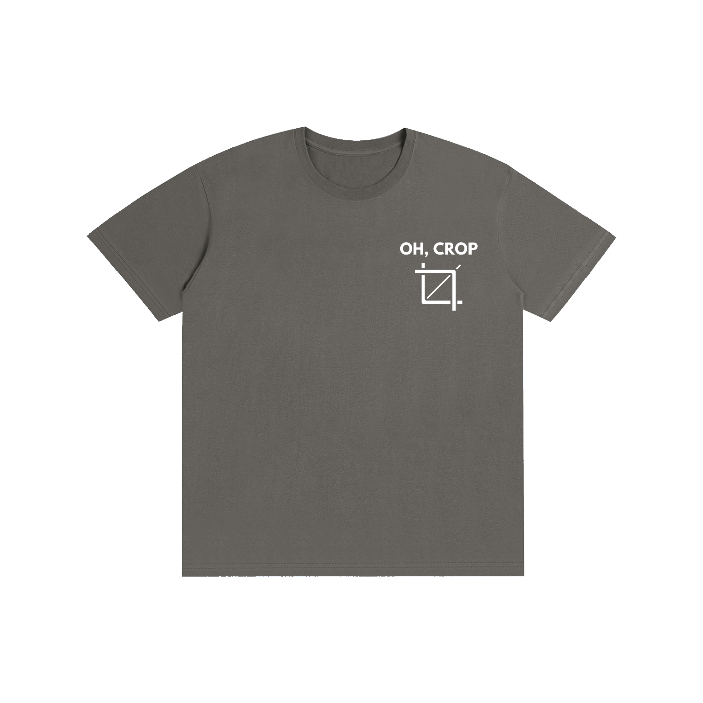 Oh, Crop | Pure Cotton Unisex T-Shirt